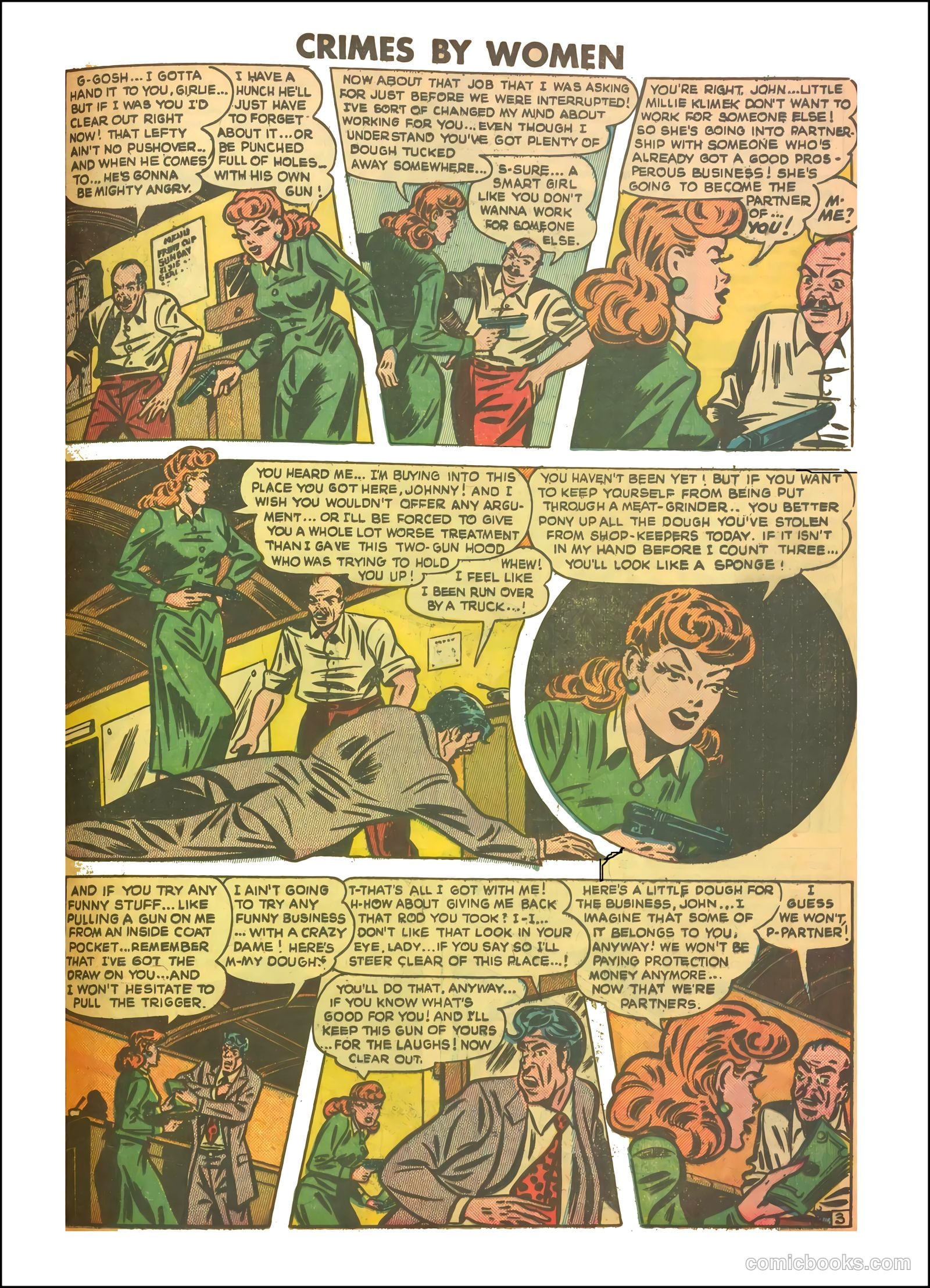 Crimes by Women #8 (1949) — page 25 of 36