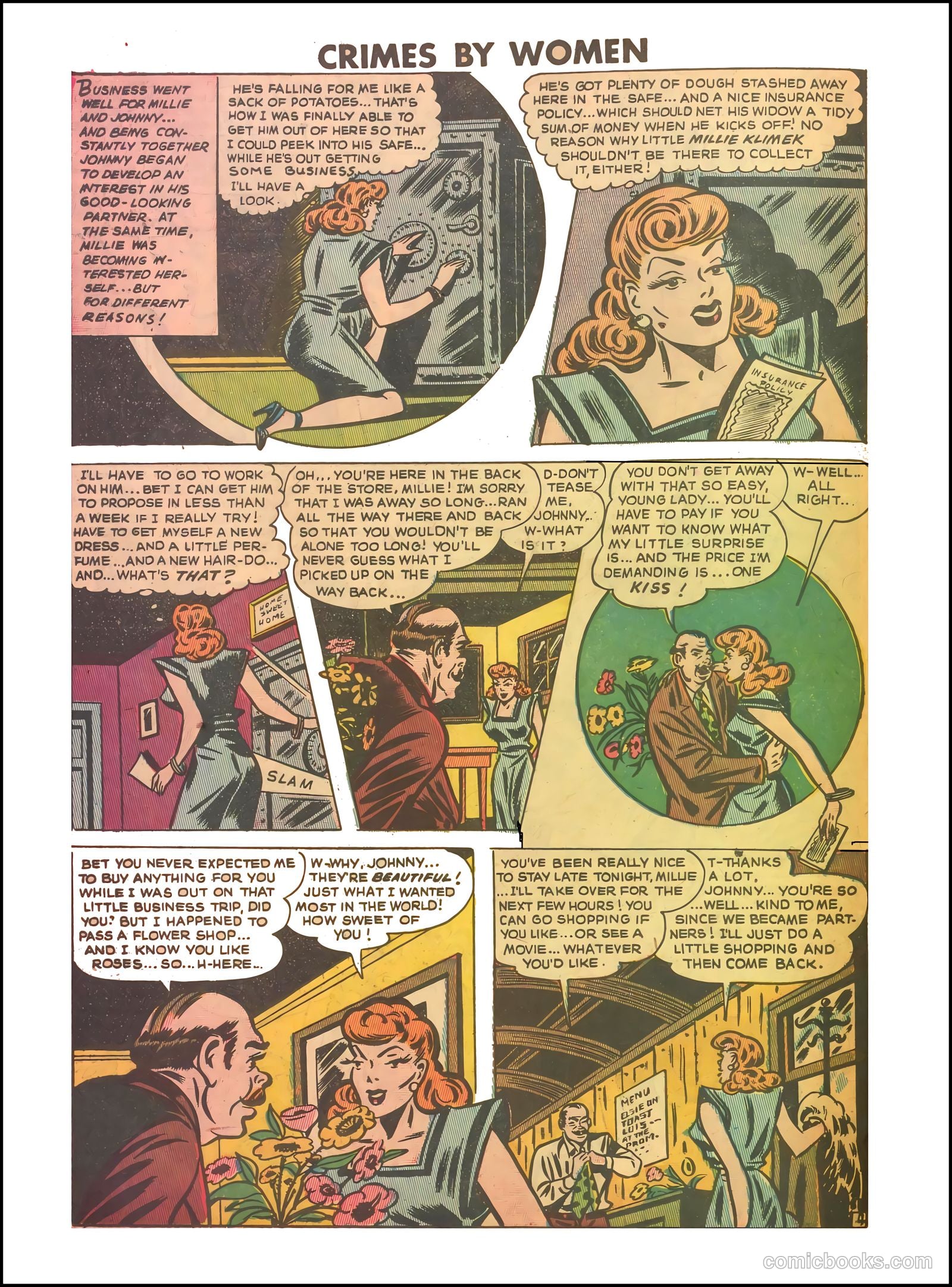 Crimes by Women #8 (1949) — page 26 of 36