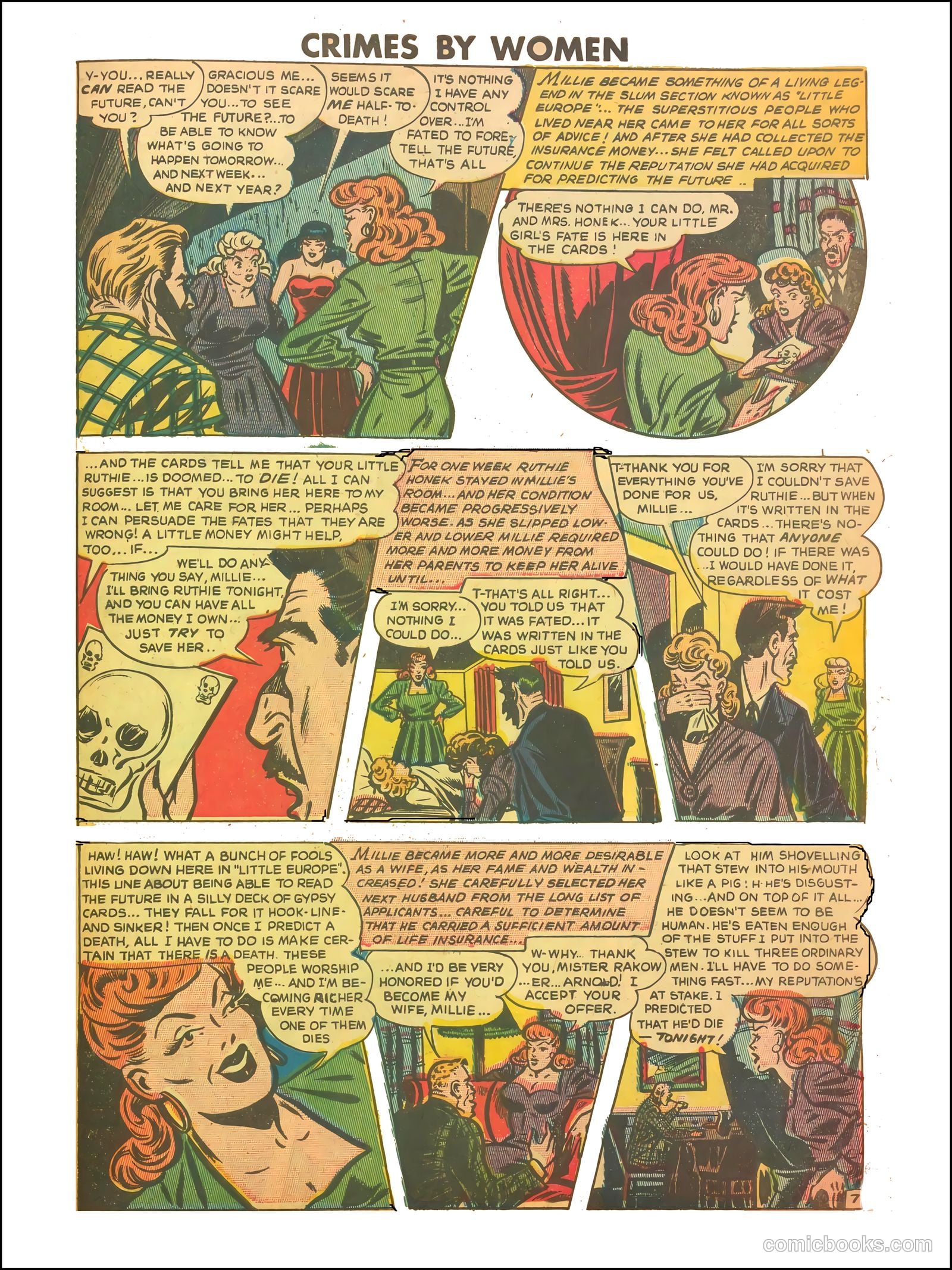 Crimes by Women #8 (1949) — page 29 of 36