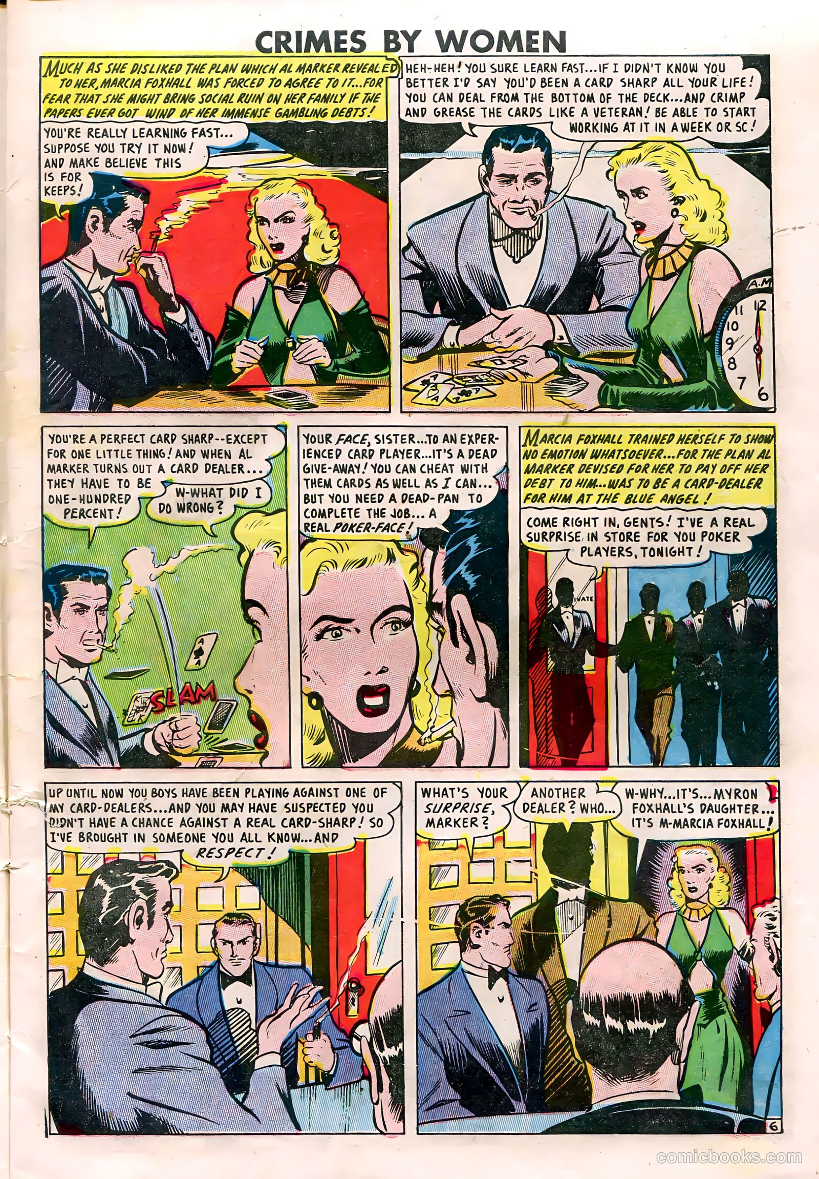 Crimes by Women #9 (1949) — page 7 of 36