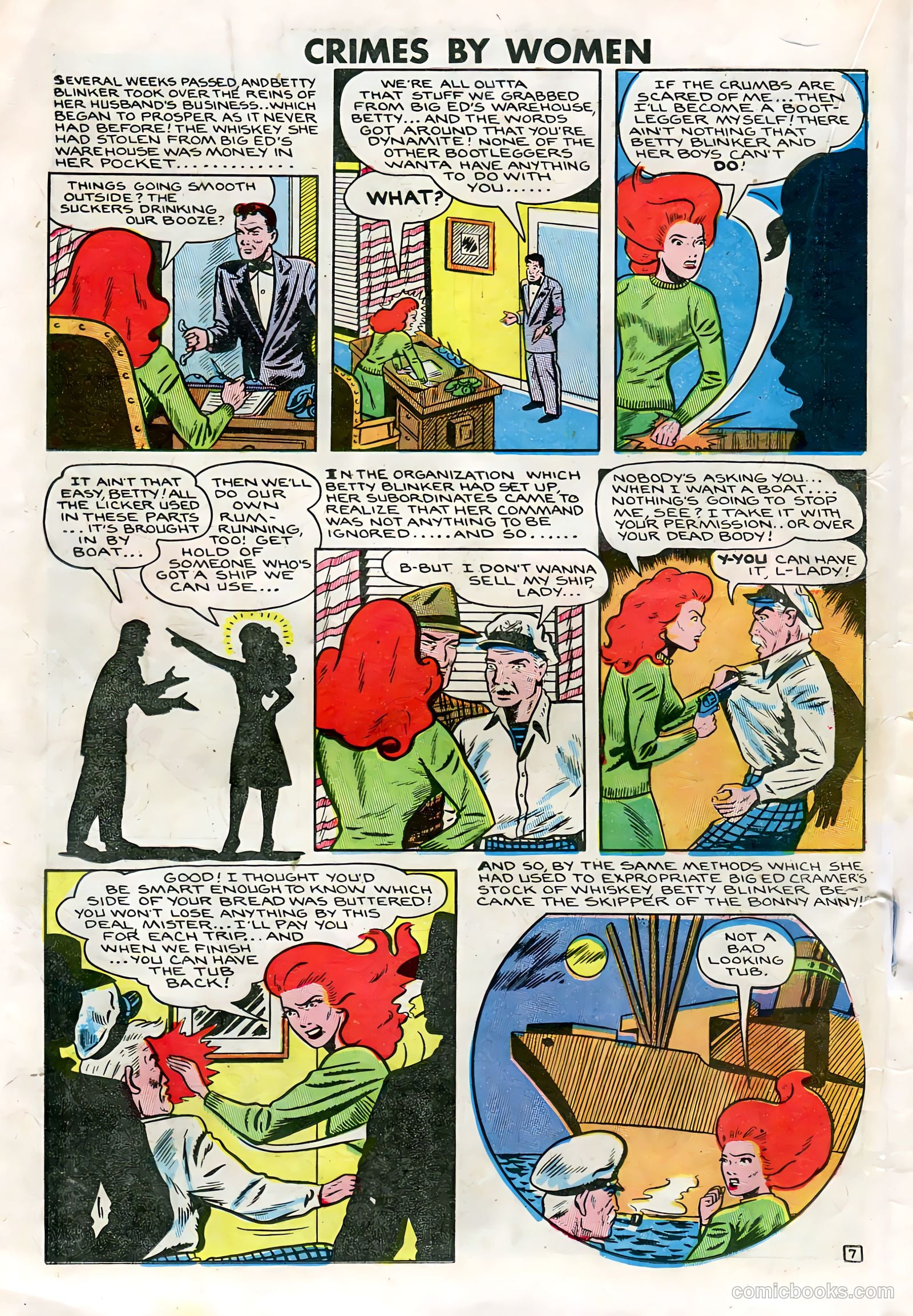 Crimes by Women #9 (1949) — page 18 of 36