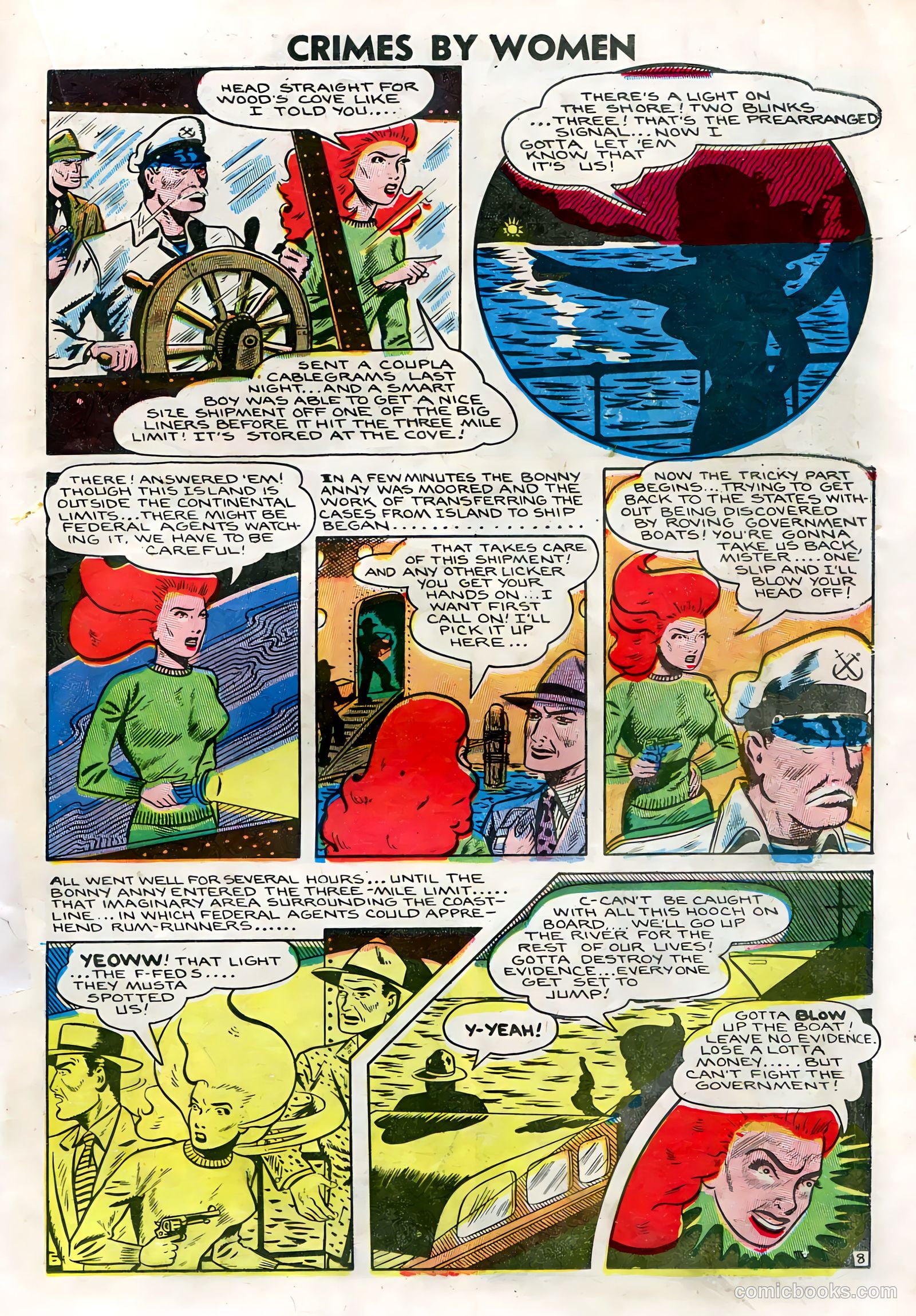 Crimes by Women #9 (1949) — page 19 of 36