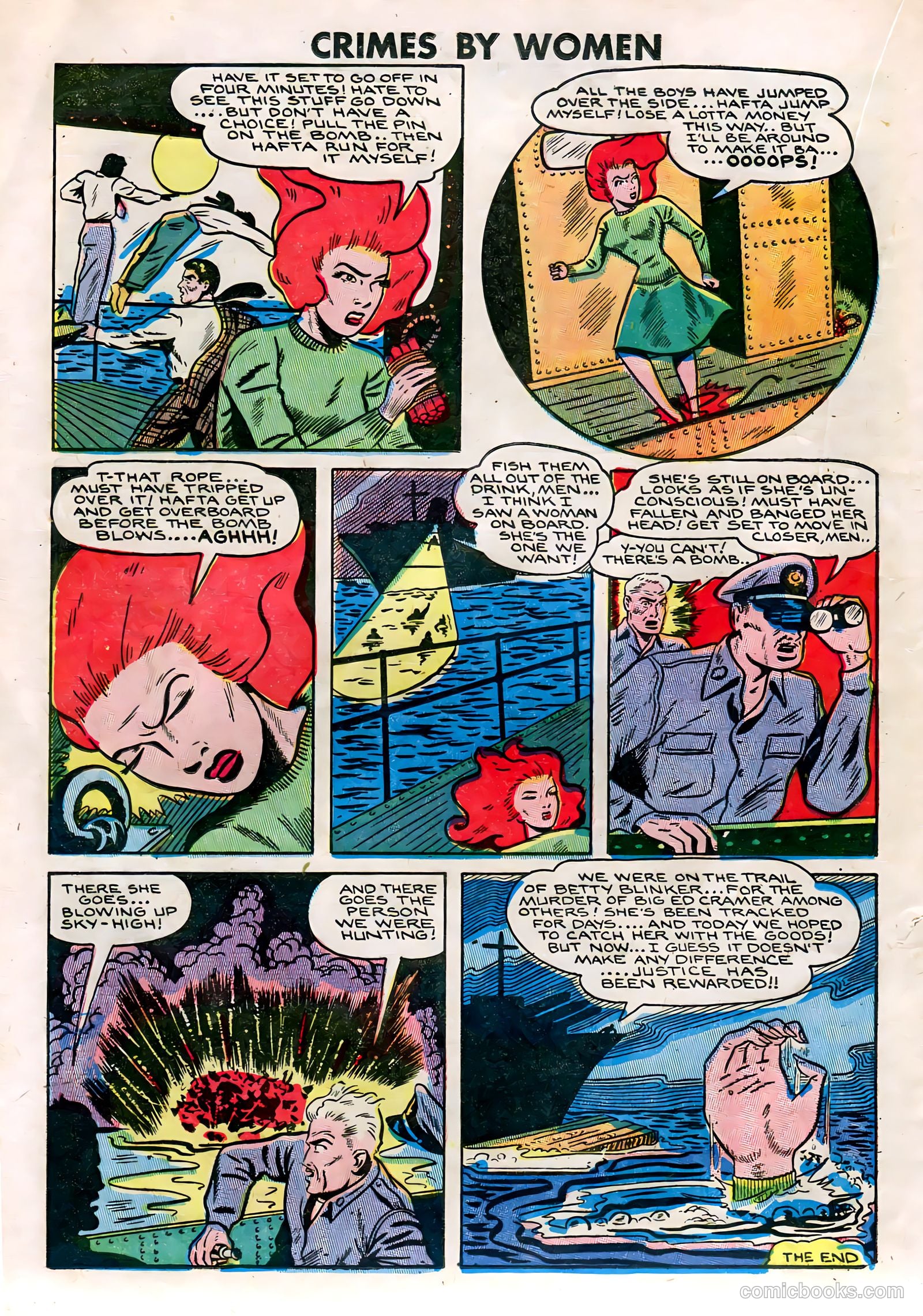 Crimes by Women #9 (1949) — page 20 of 36