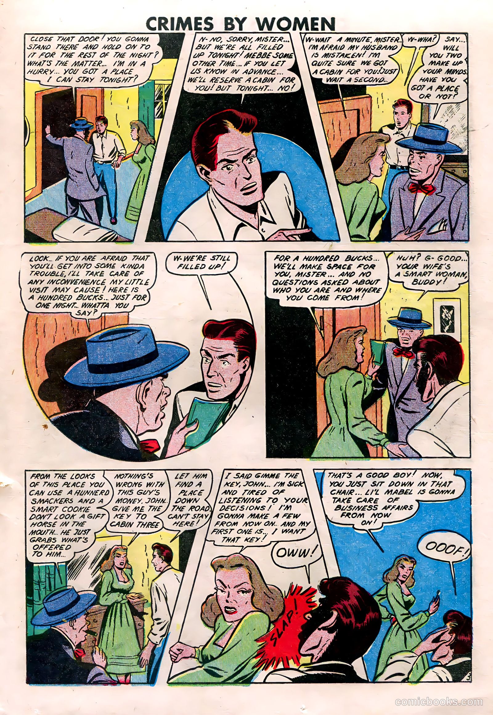 Crimes by Women #9 (1949) — page 25 of 36