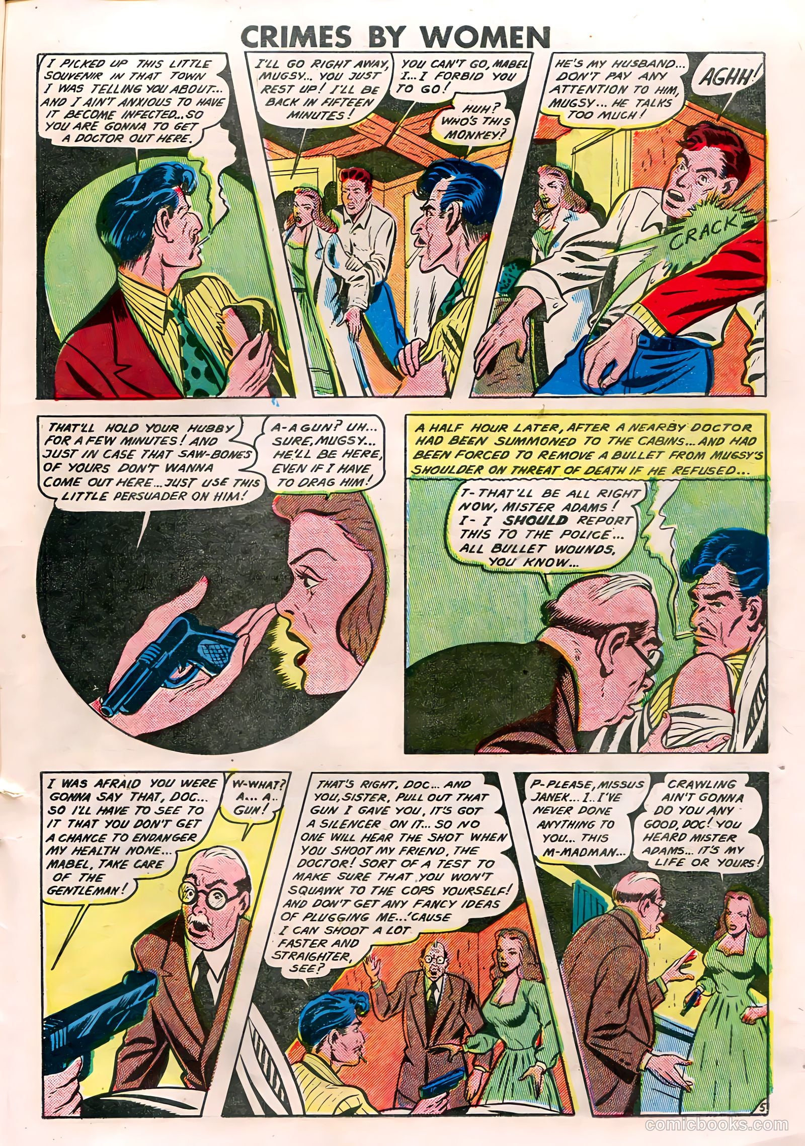 Crimes by Women #9 (1949) — page 27 of 36