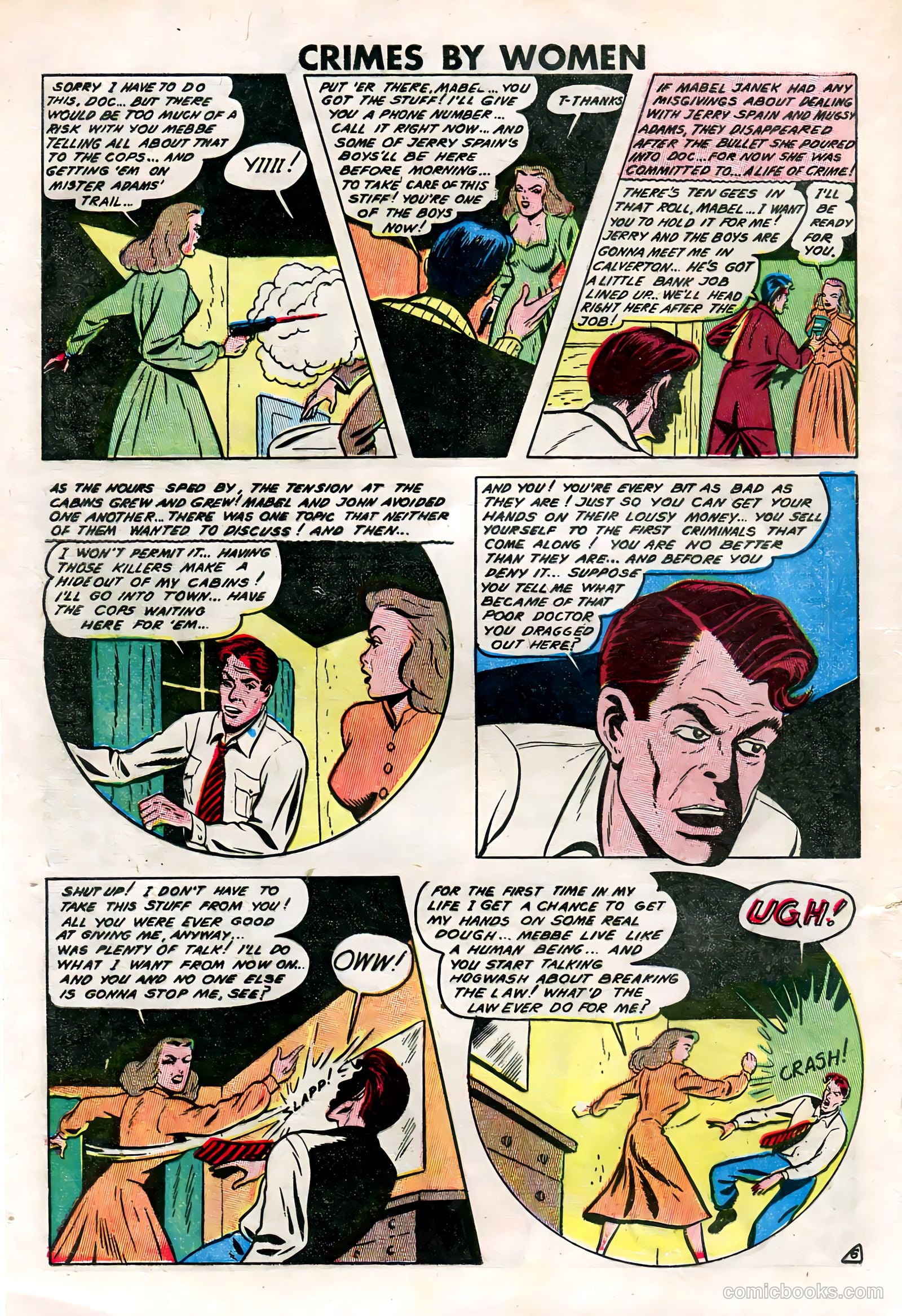 Crimes by Women #9 (1949) — page 28 of 36