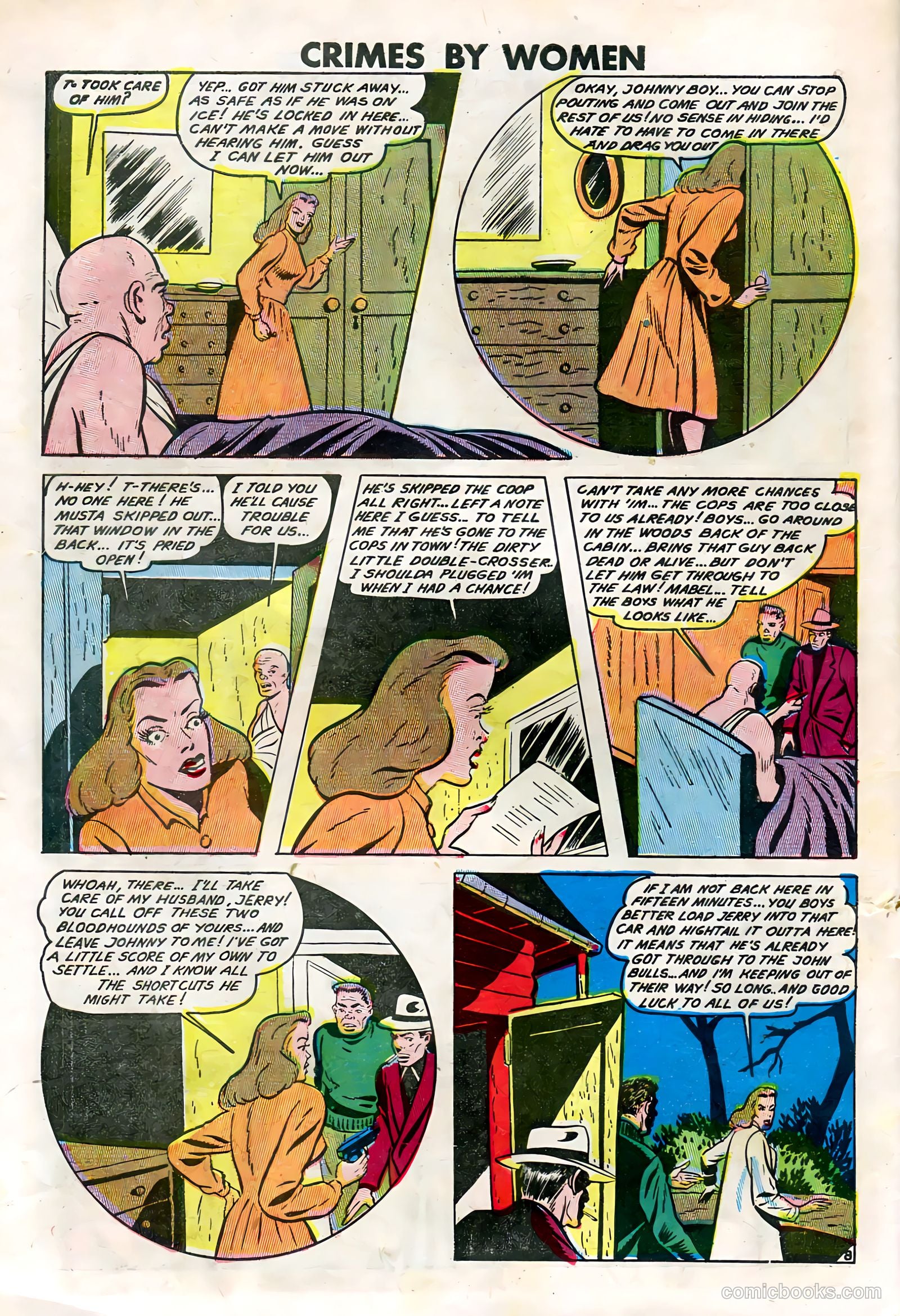 Crimes by Women #9 (1949) — page 30 of 36