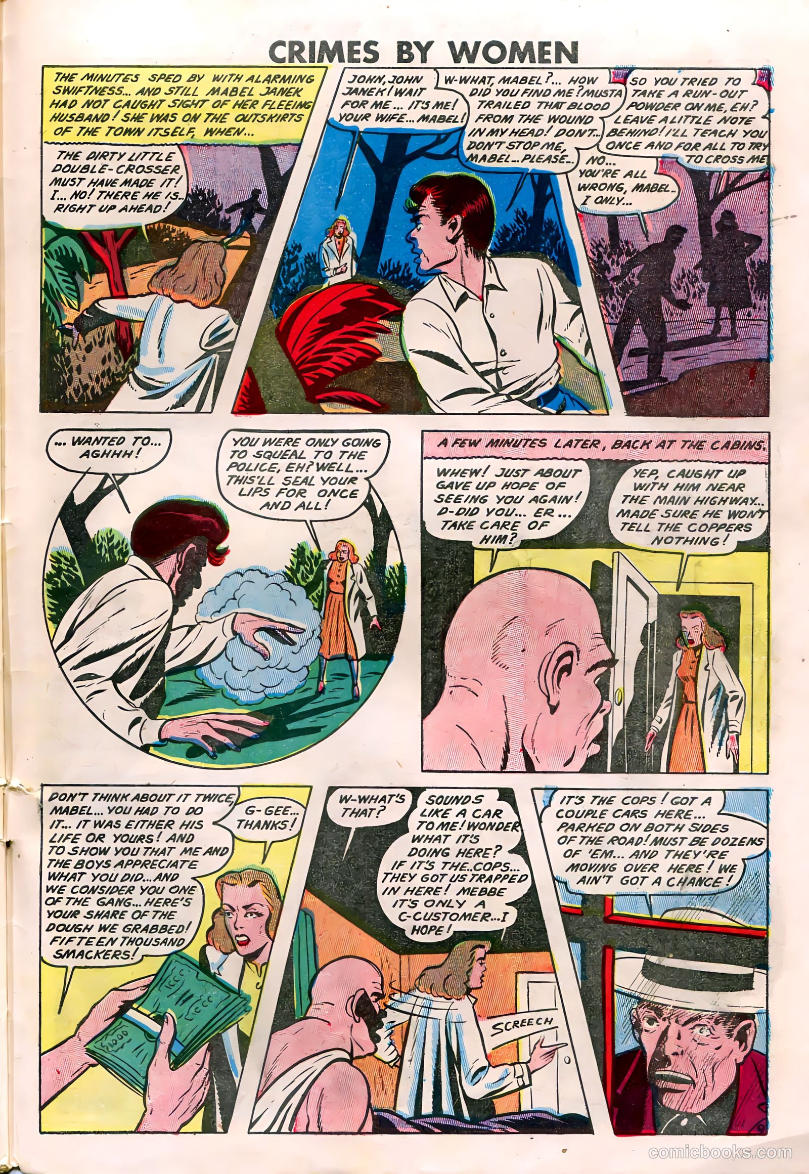Crimes by Women #9 (1949) — page 31 of 36