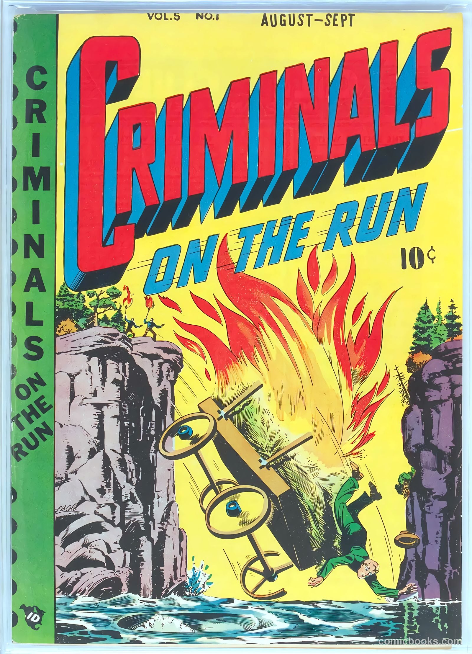 Criminals on the Run #1 cover