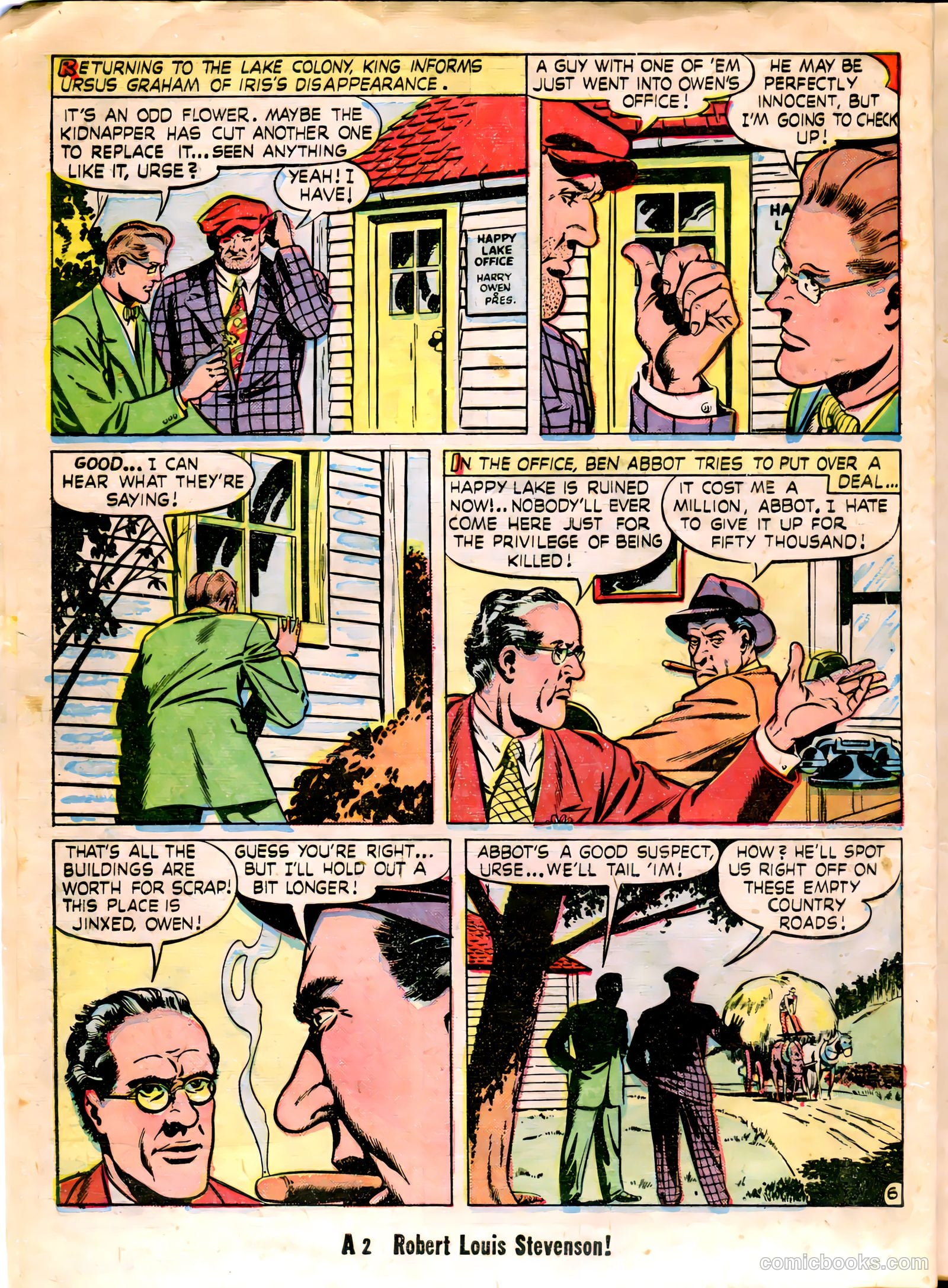 Criminals on the Run #1 (1949) — page 8 of 36