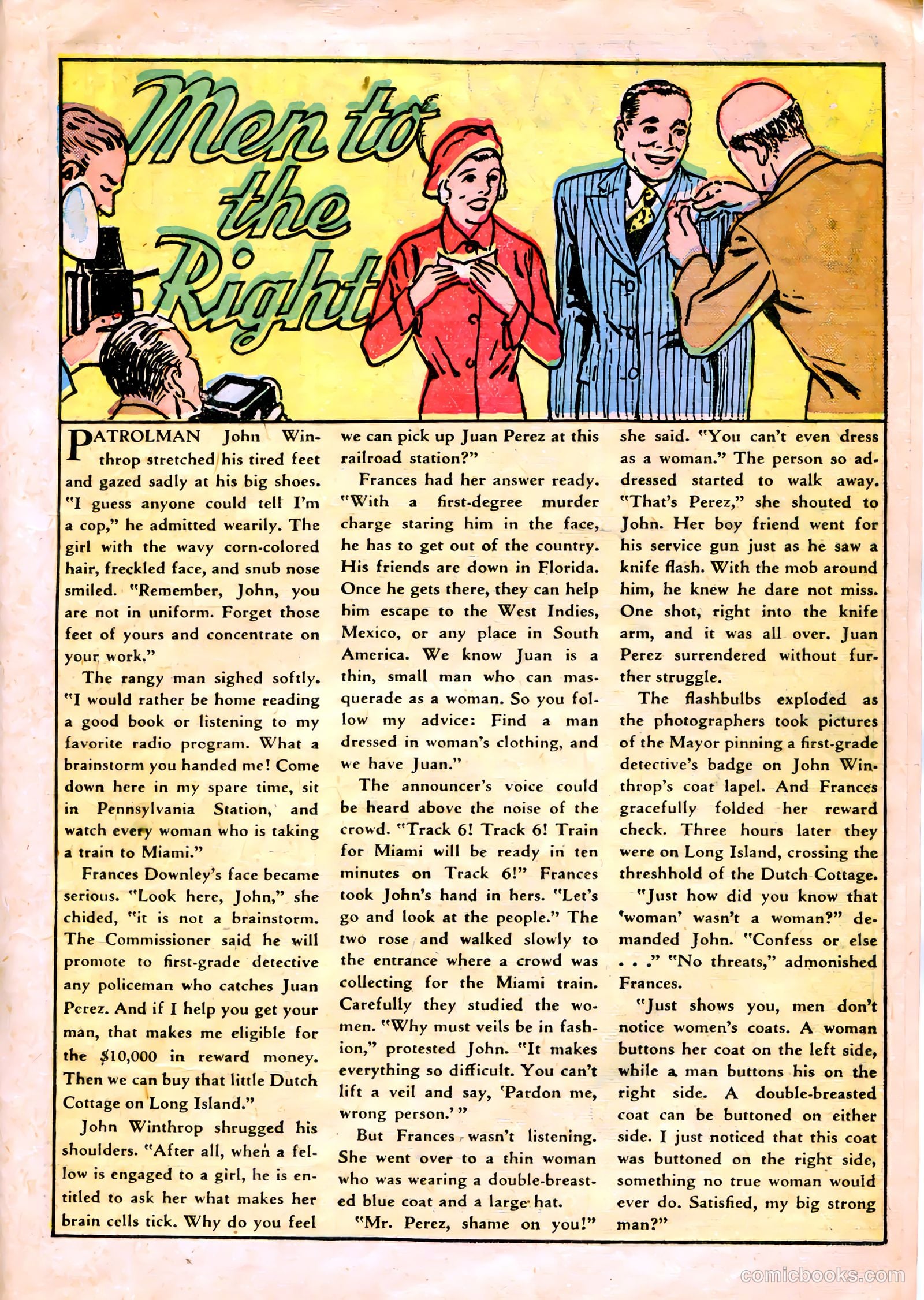 Criminals on the Run #1 (1949) — page 17 of 36
