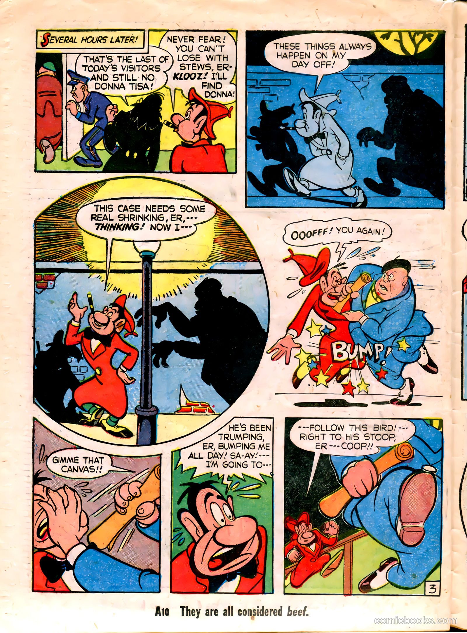 Criminals on the Run #1 (1949) — page 30 of 36