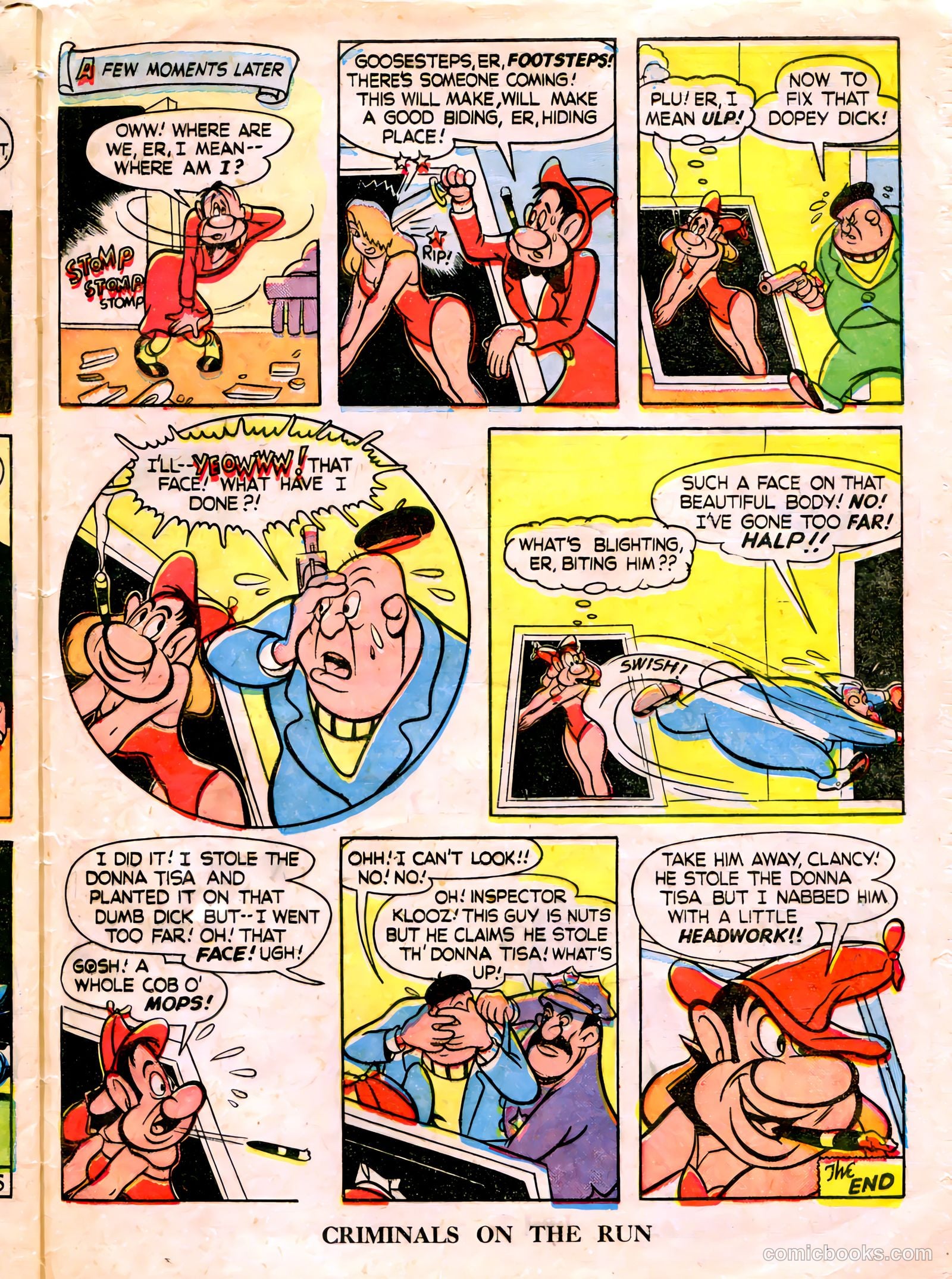 Criminals on the Run #1 (1949) — page 33 of 36
