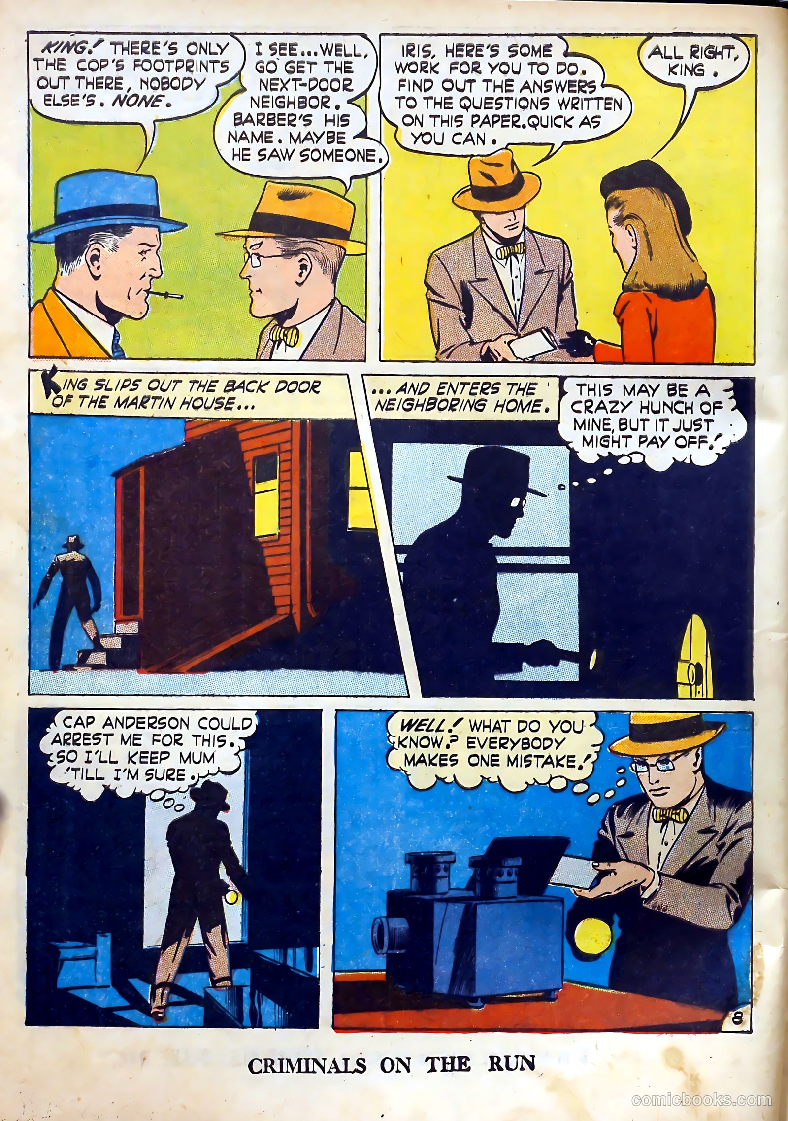 Criminals on the Run #2 (1948) — page 10 of 52