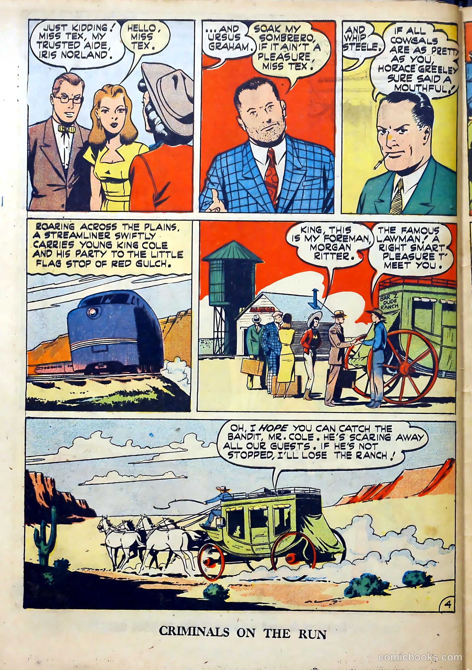 Criminals on the Run #2 (1948) — page 40 of 52