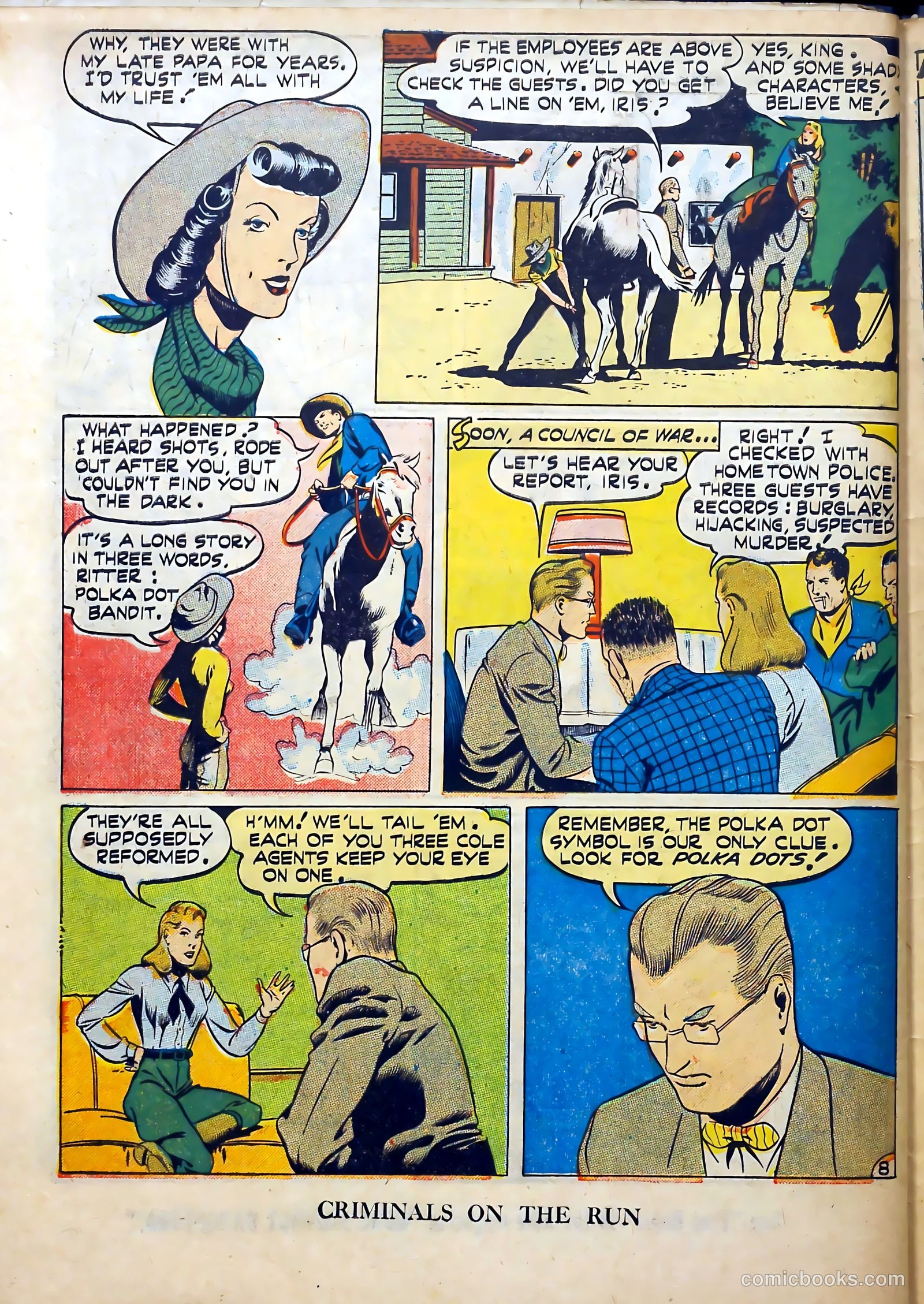 Criminals on the Run #2 (1948) — page 44 of 52