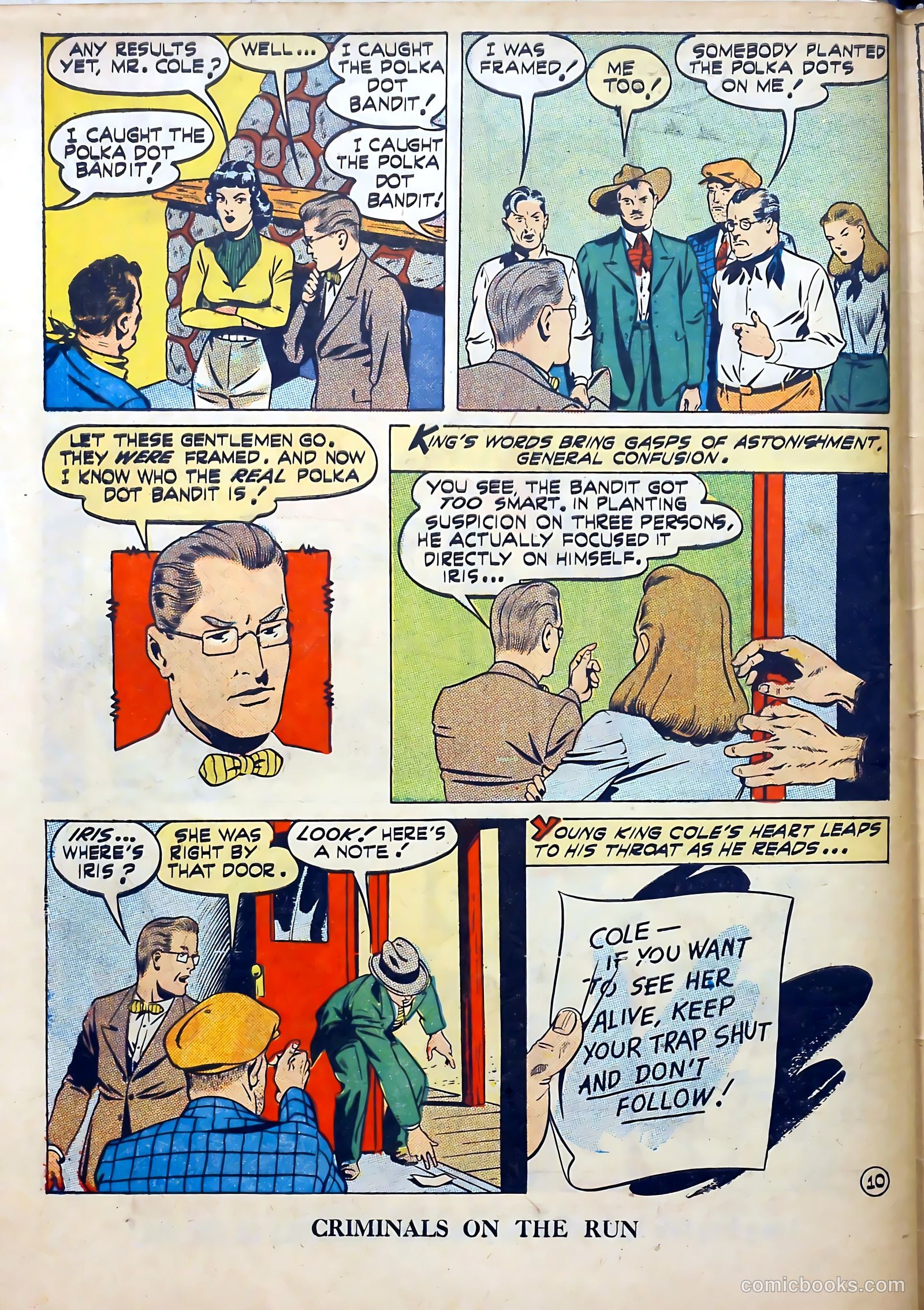 Criminals on the Run #2 (1948) — page 46 of 52