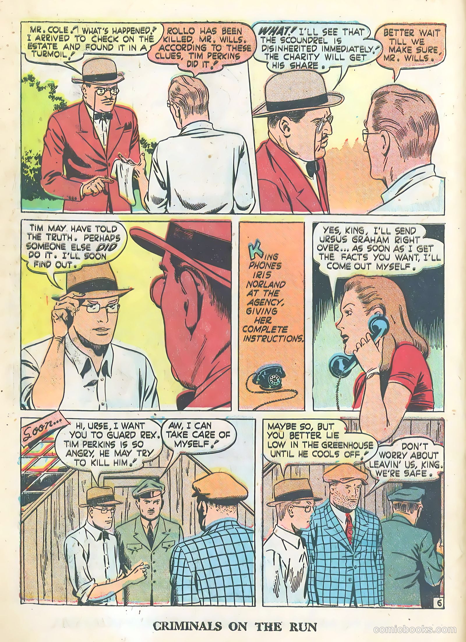 Criminals on the Run #3 (1948) — page 8 of 52