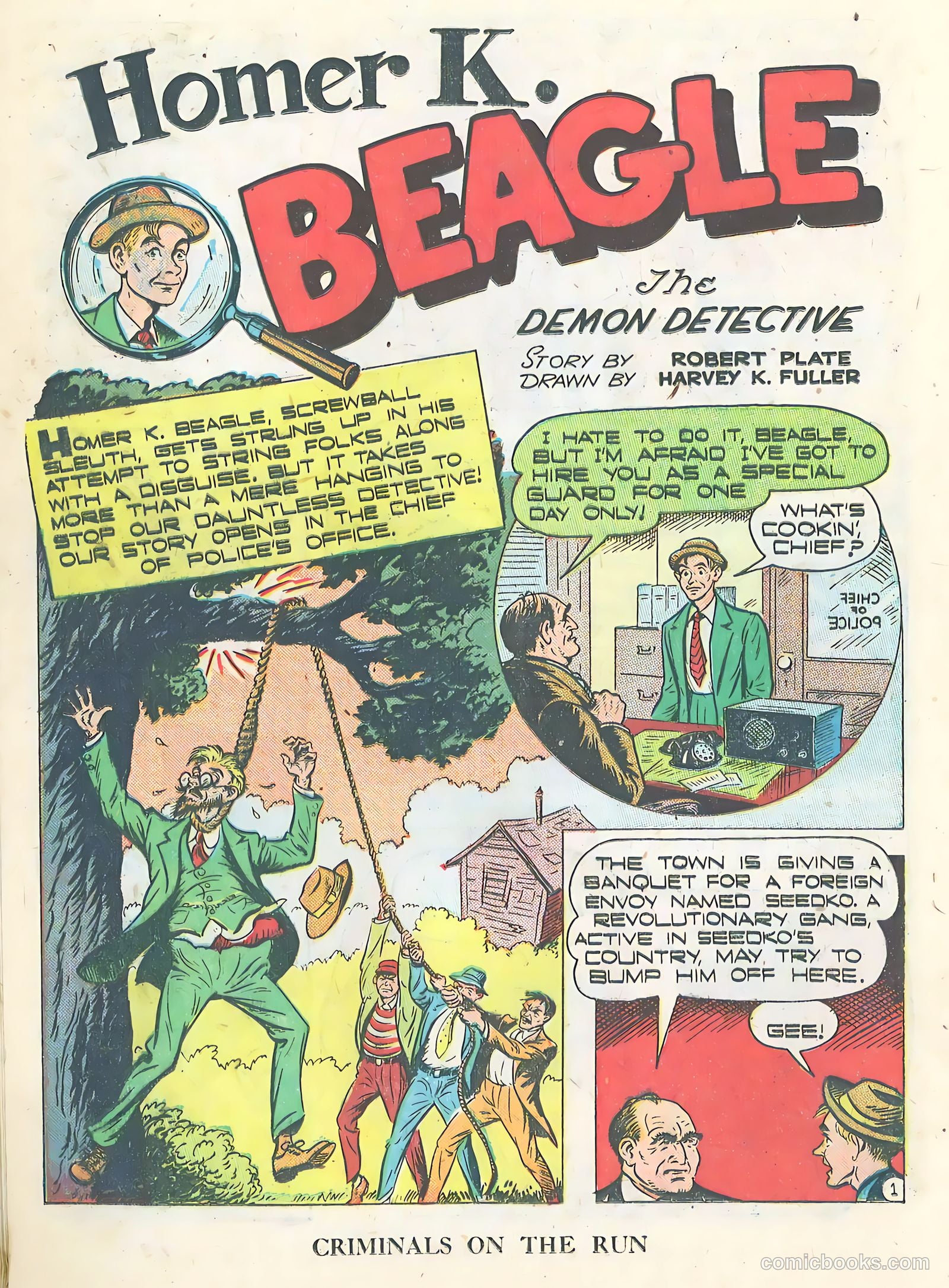Criminals on the Run #3 (1948) — page 16 of 52