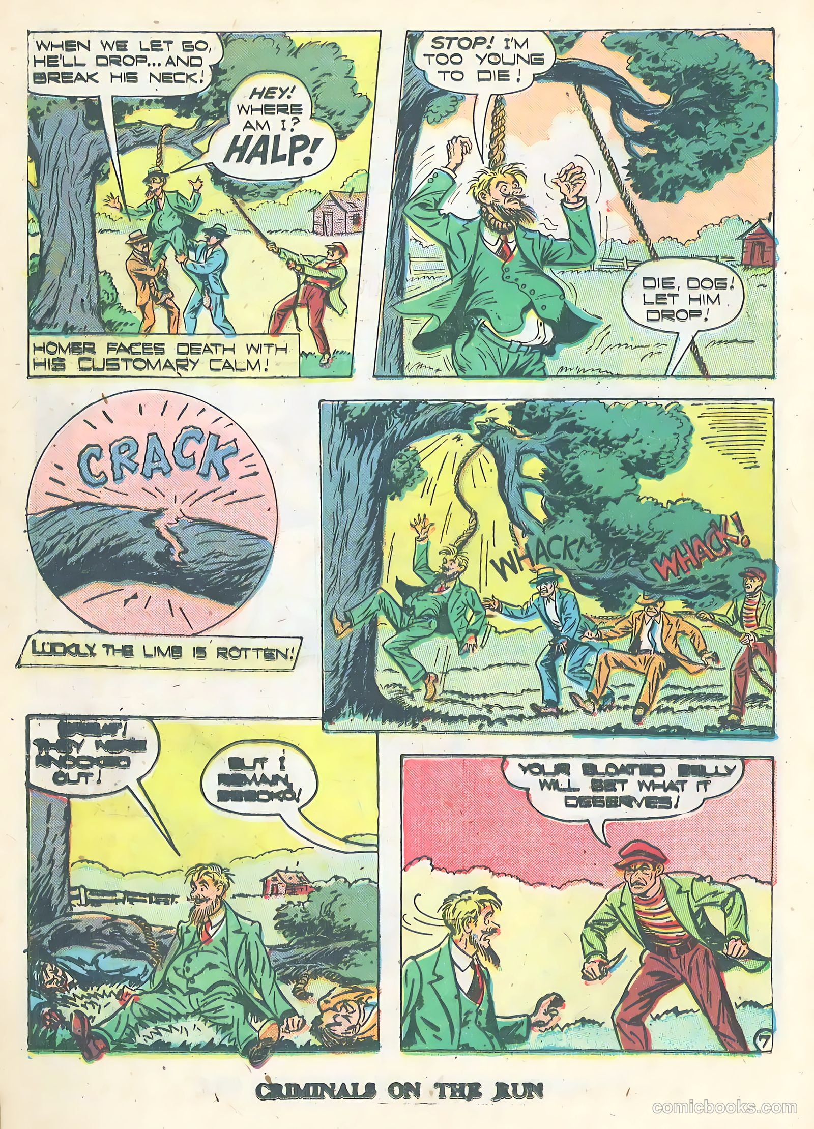 Criminals on the Run #3 (1948) — page 22 of 52