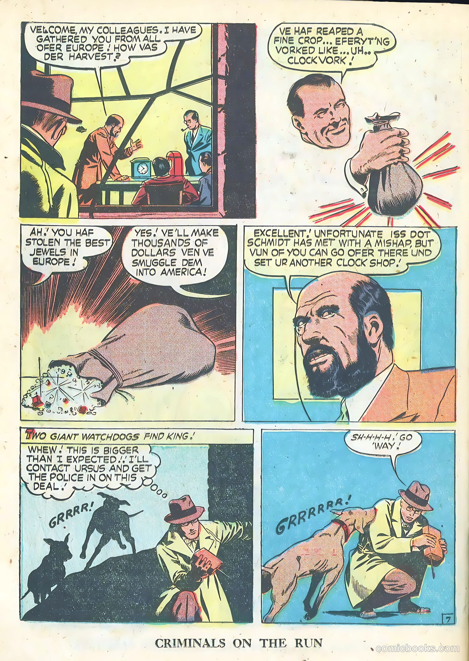 Criminals on the Run #3 (1948) — page 32 of 52