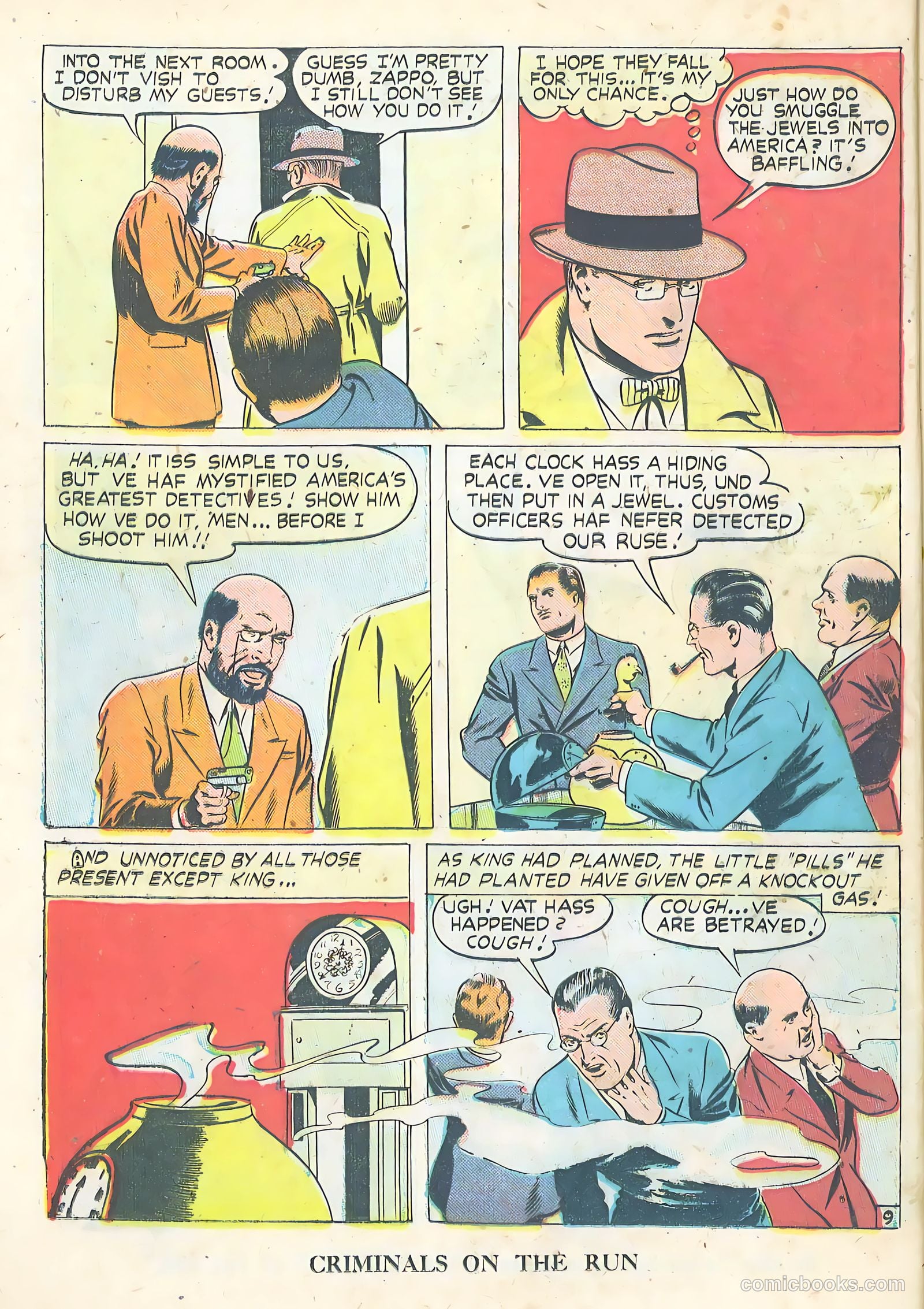 Criminals on the Run #3 (1948) — page 34 of 52