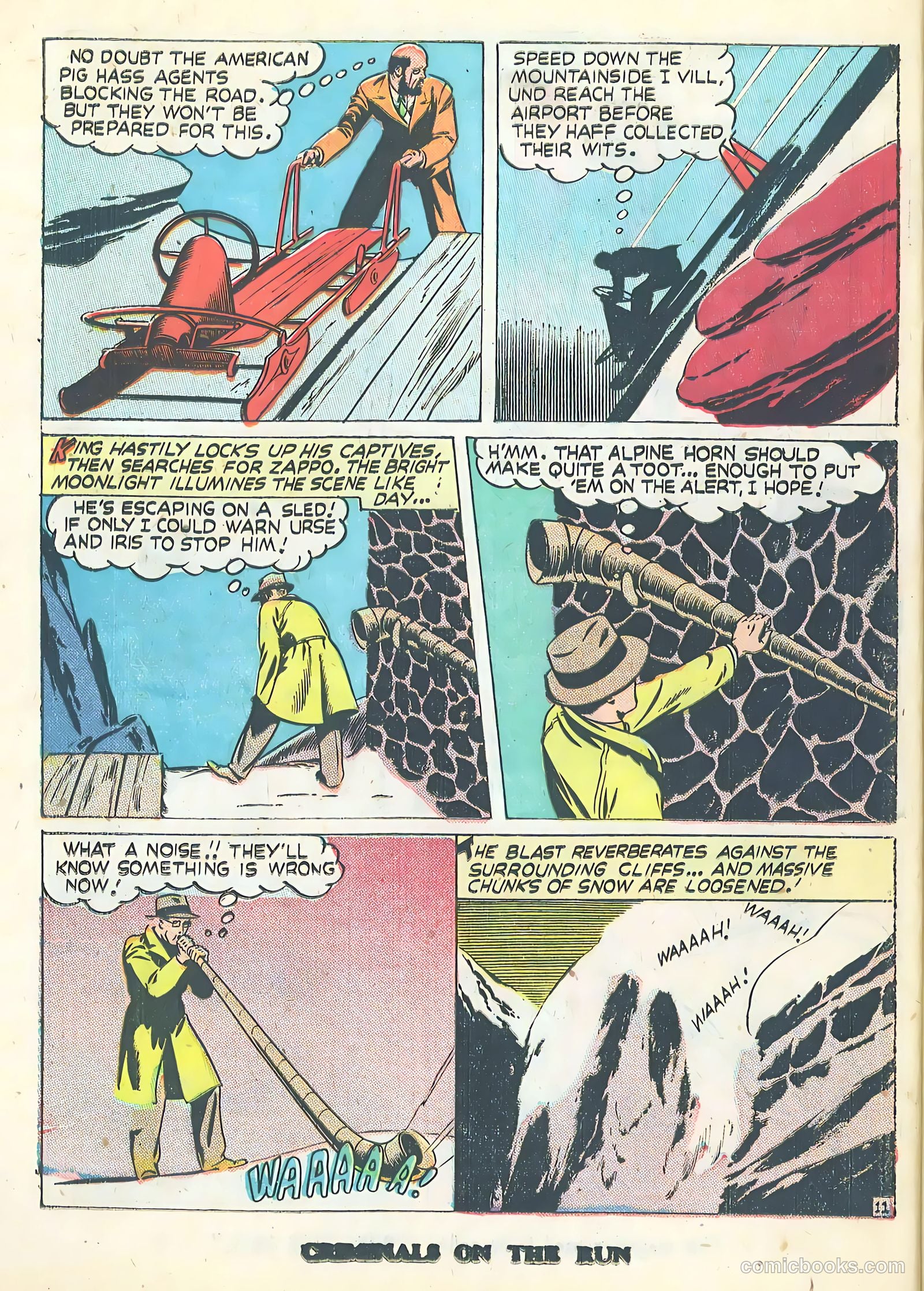 Criminals on the Run #3 (1948) — page 36 of 52