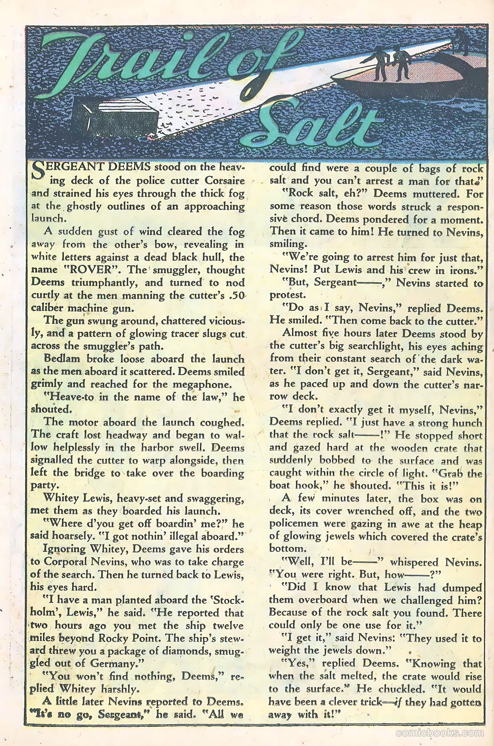 Criminals on the Run #3 (1948) — page 38 of 52