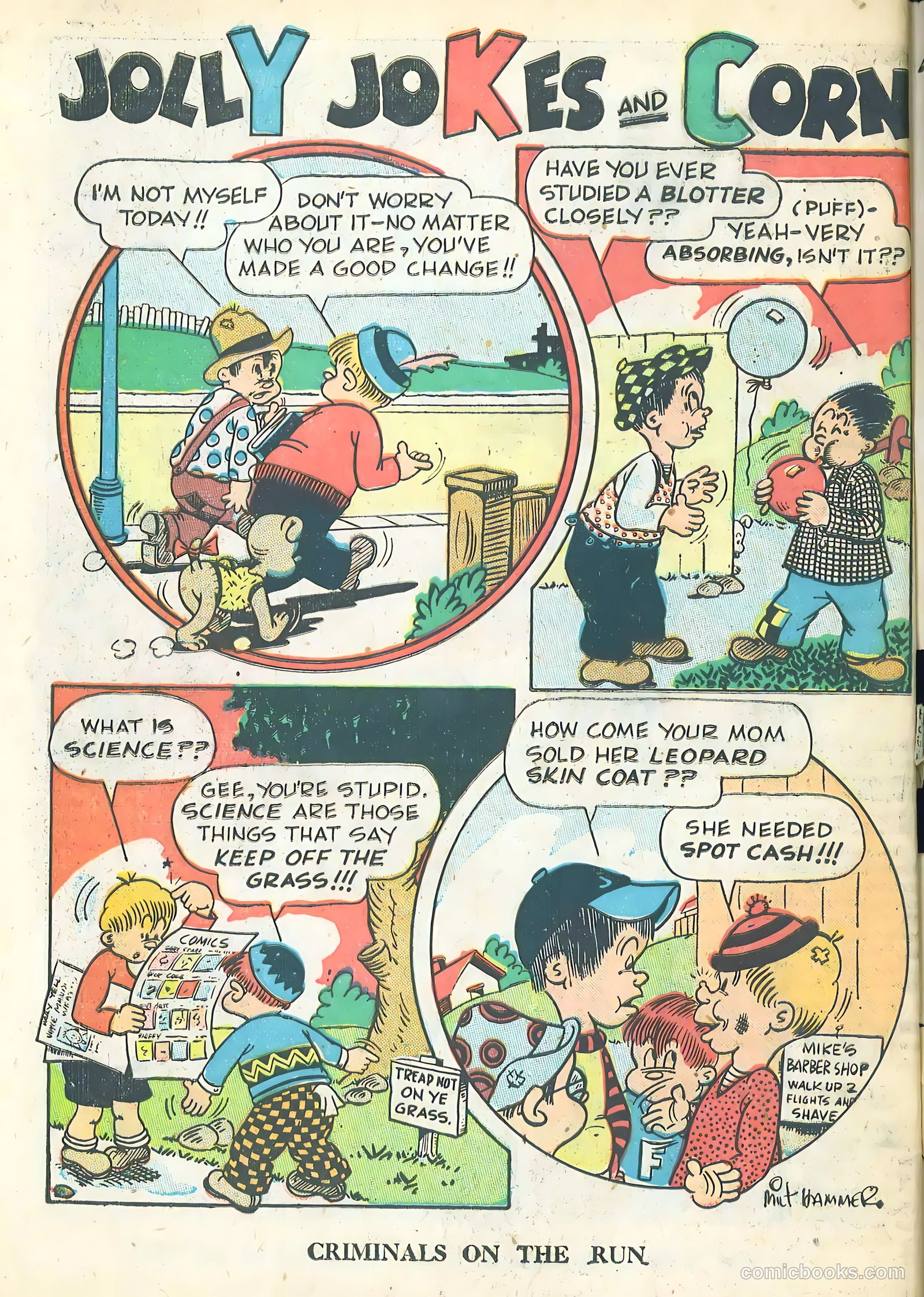 Criminals on the Run #3 (1948) — page 50 of 52