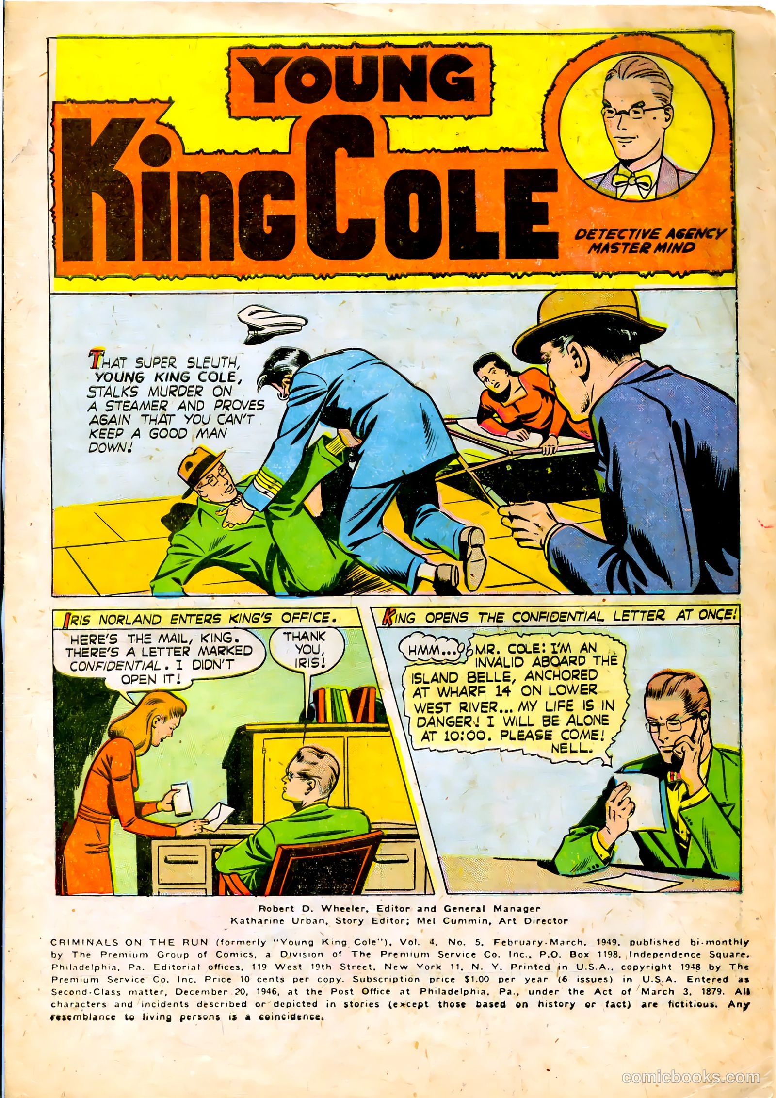 Criminals on the Run #5 (1949) — page 3 of 36