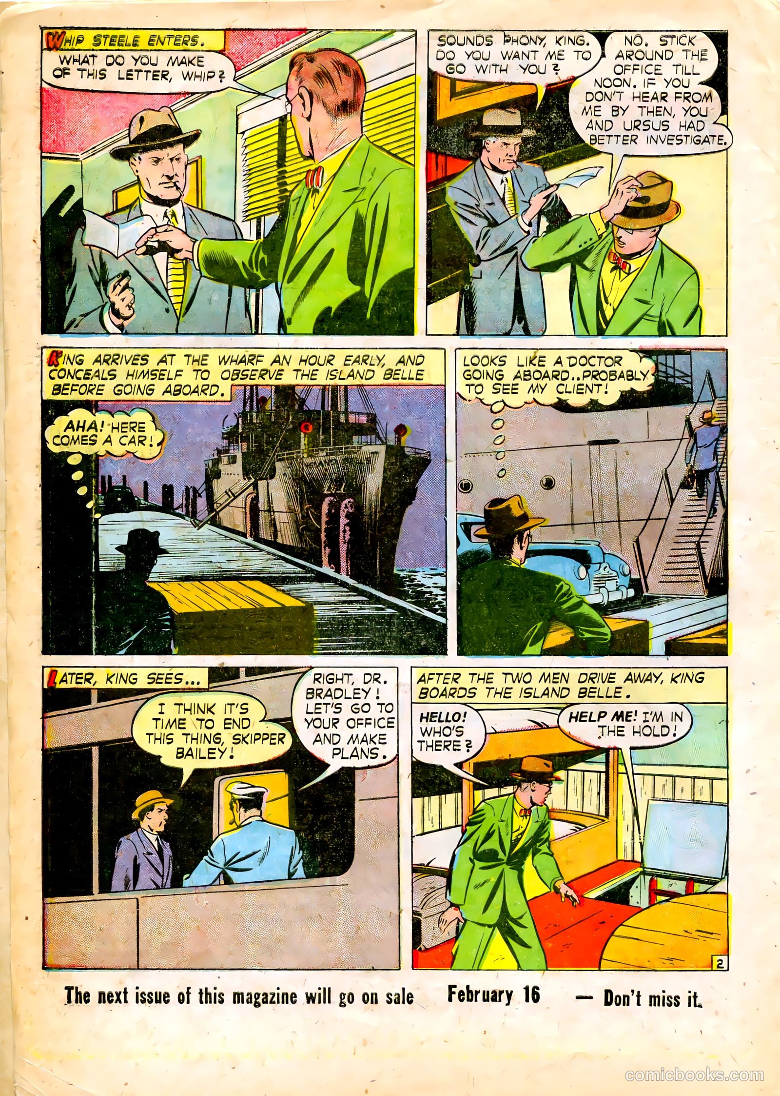 Criminals on the Run #5 (1949) — page 4 of 36
