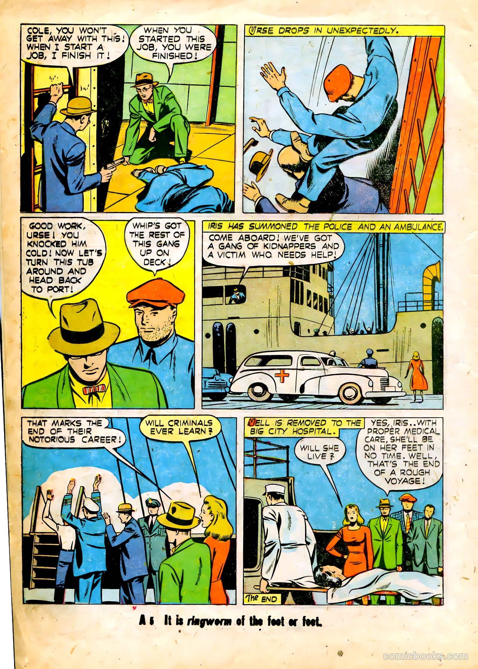 Criminals on the Run #5 (1949) — page 14 of 36