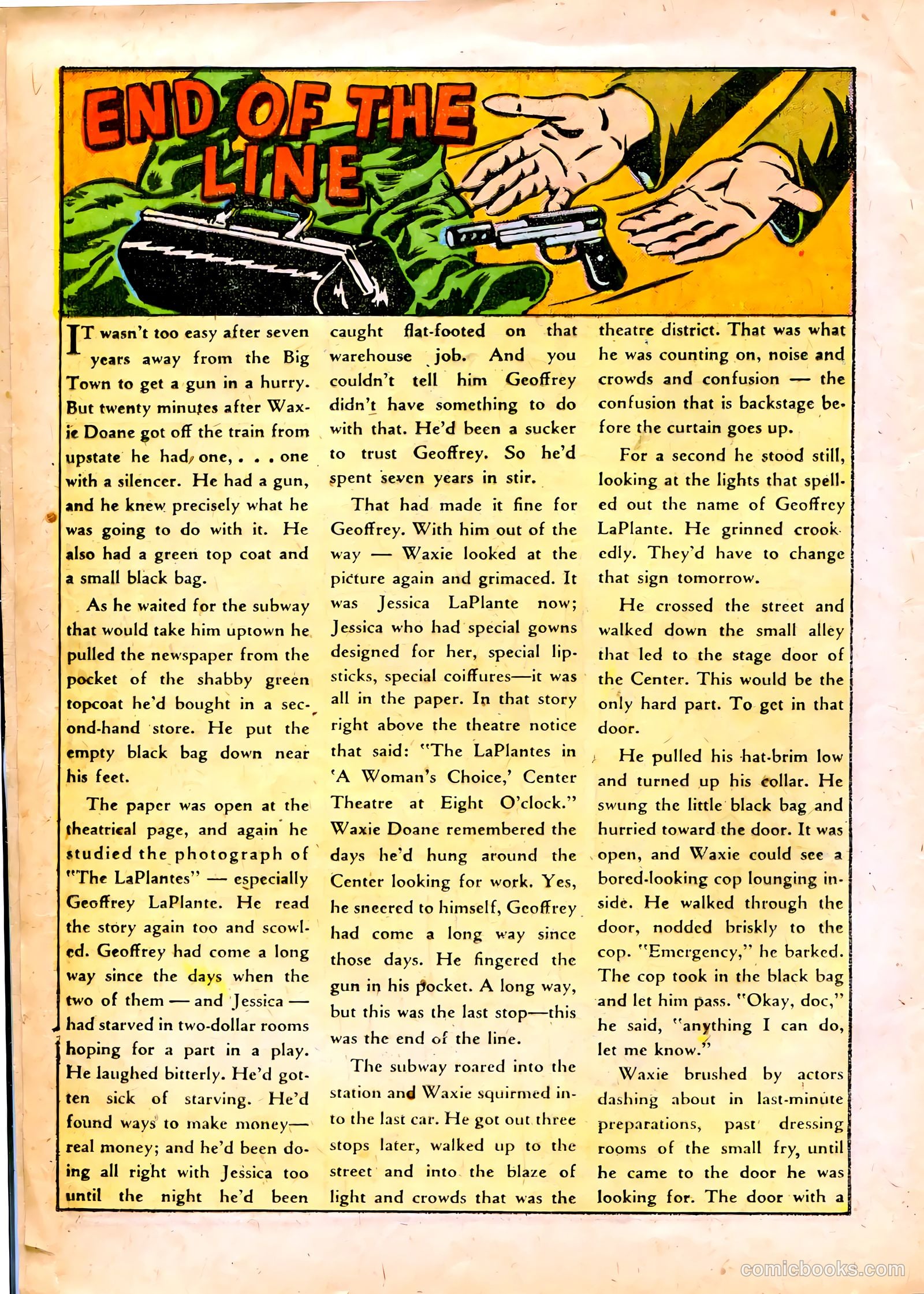 Criminals on the Run #5 (1949) — page 16 of 36