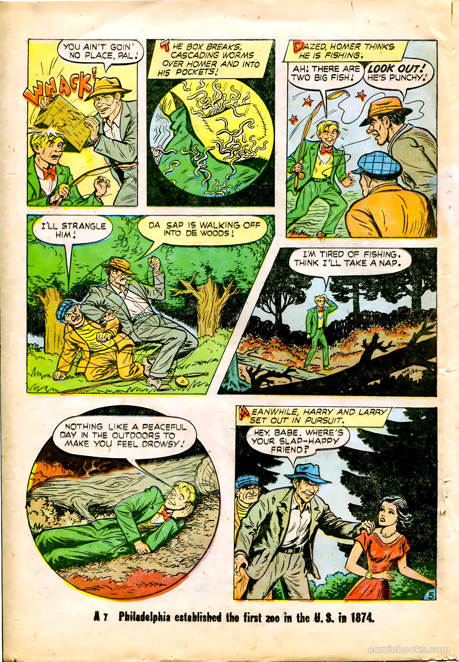 Criminals on the Run #5 (1949) — page 22 of 36