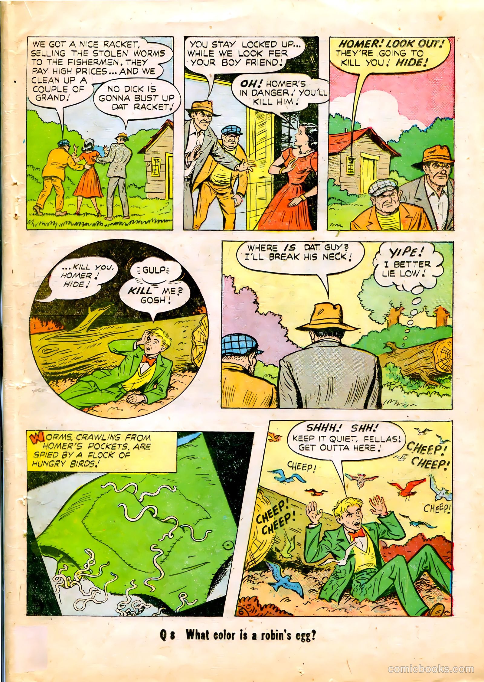 Criminals on the Run #5 (1949) — page 23 of 36
