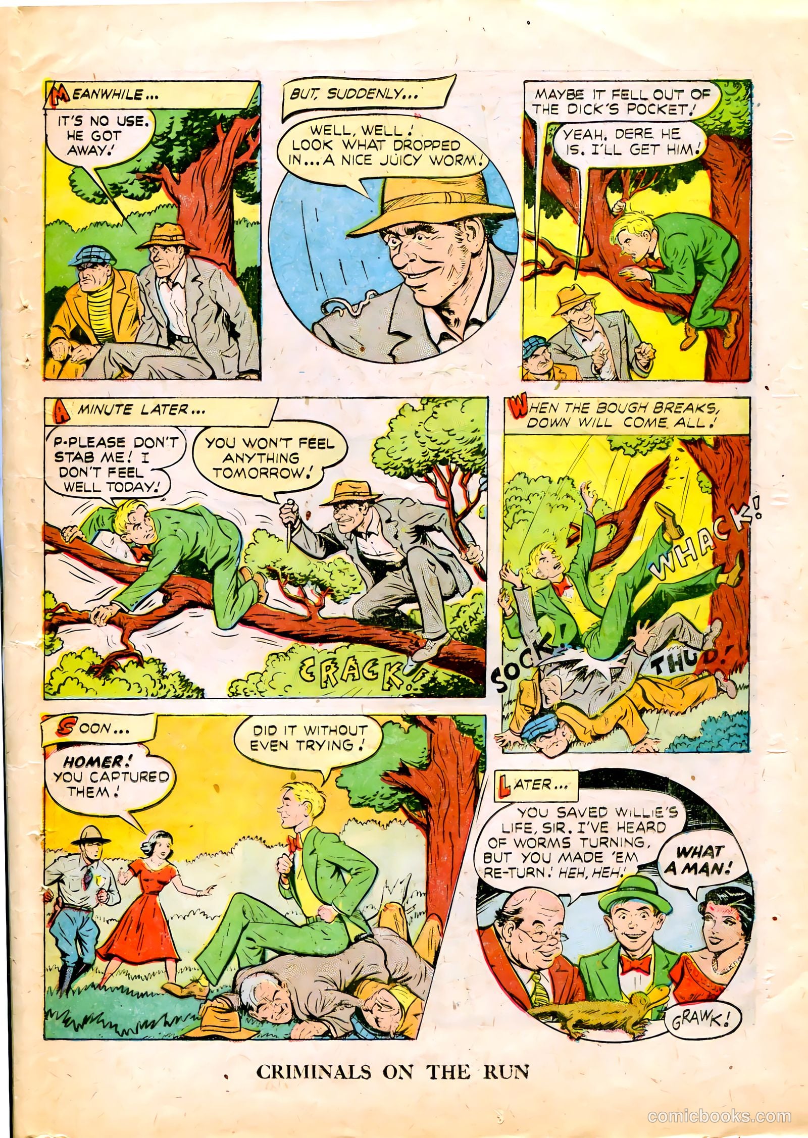 Criminals on the Run #5 (1949) — page 25 of 36