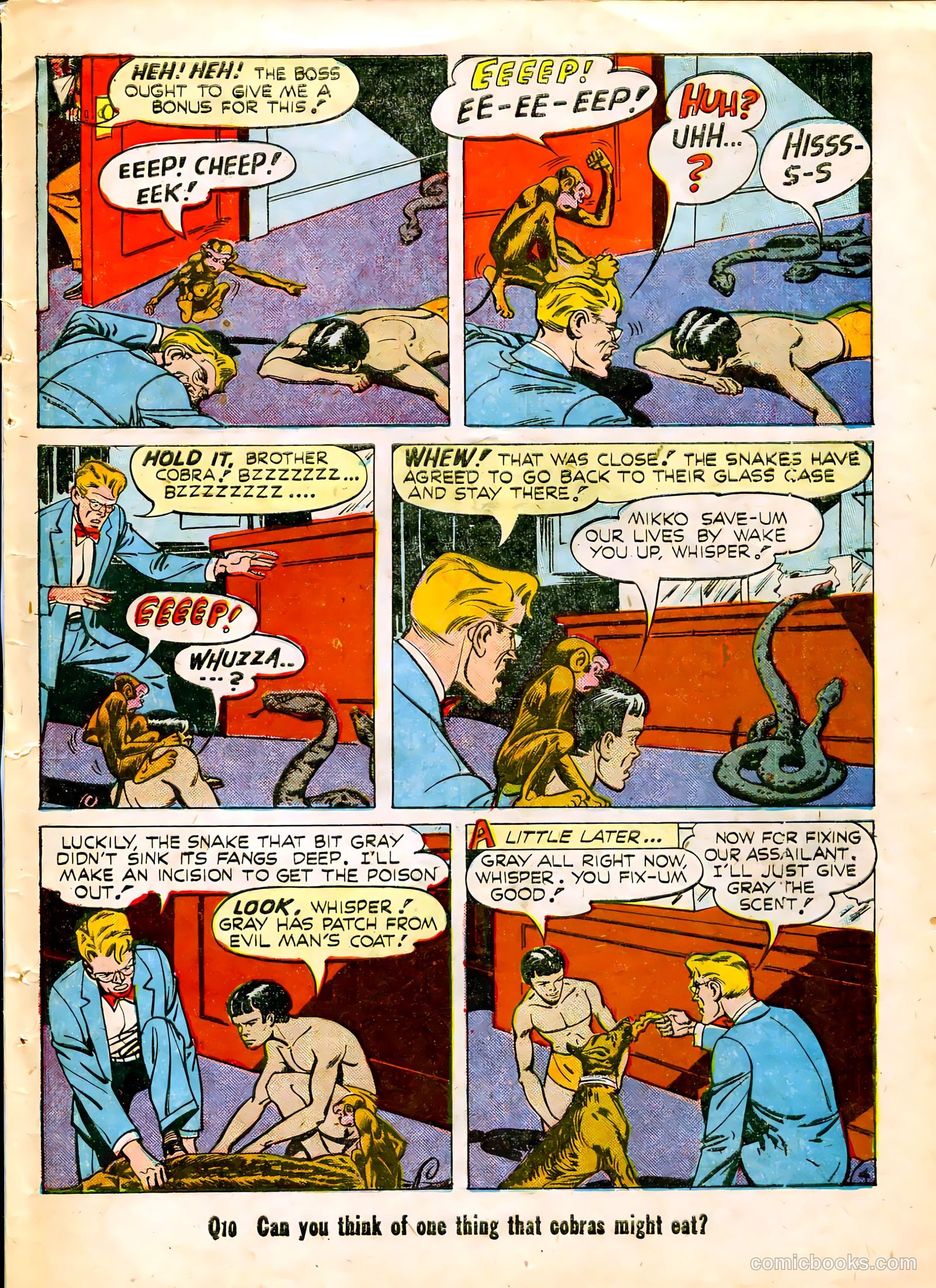 Criminals on the Run #5 (1949) — page 29 of 36