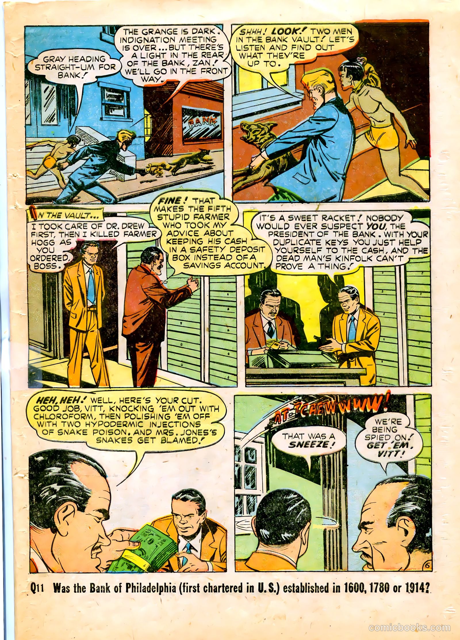 Criminals on the Run #5 (1949) — page 31 of 36