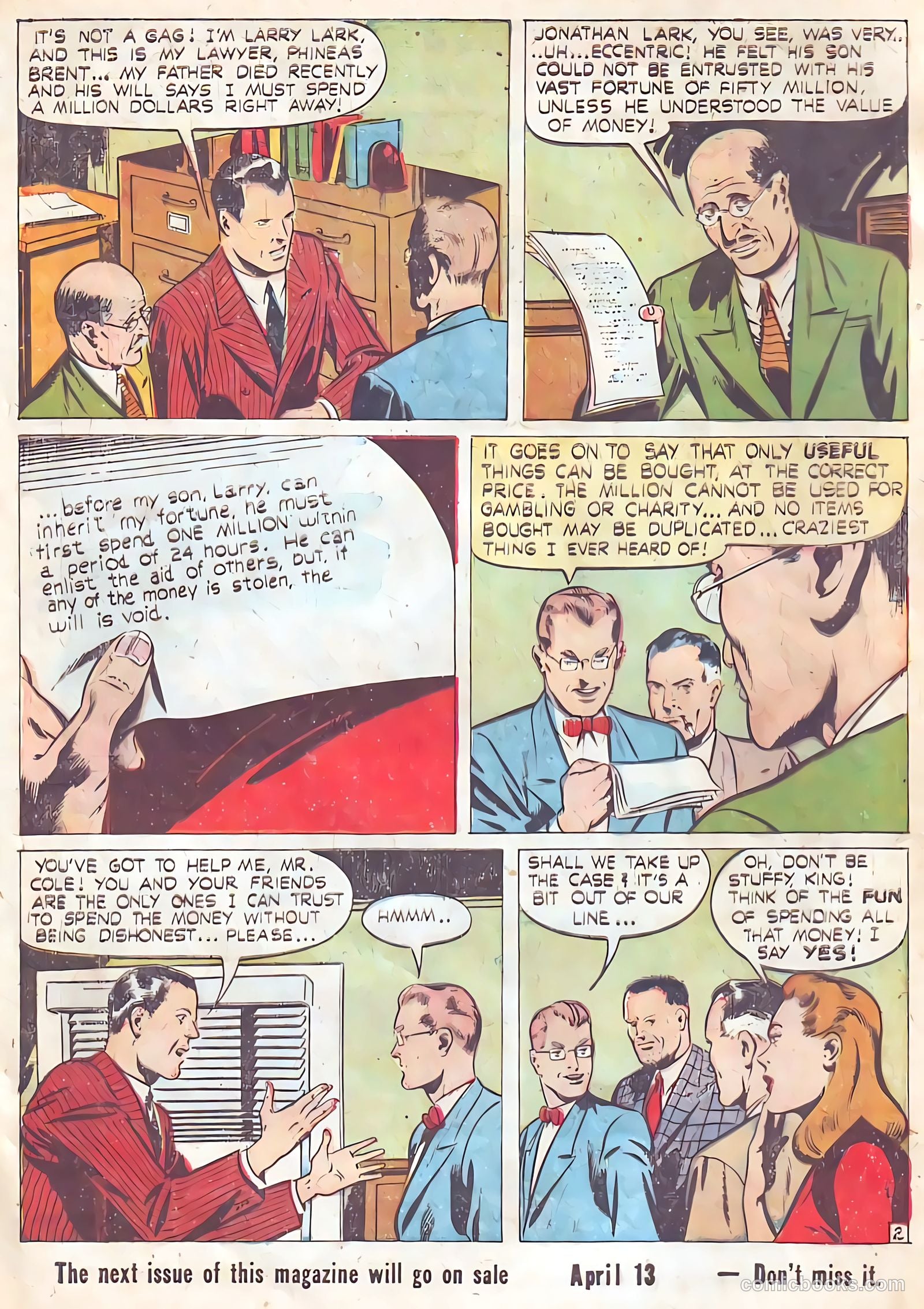 Criminals on the Run #6 (1949) — page 4 of 36