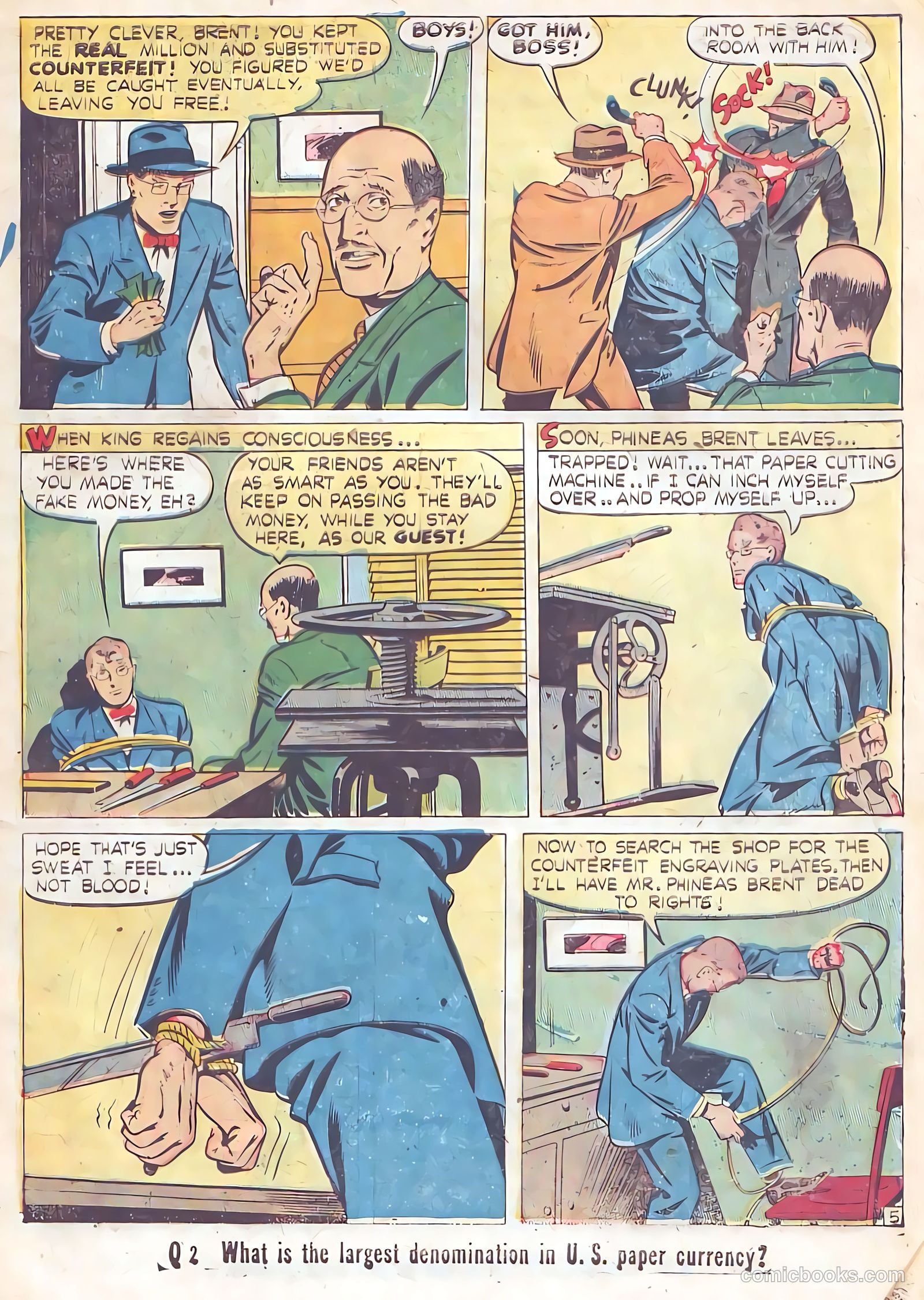 Criminals on the Run #6 (1949) — page 7 of 36