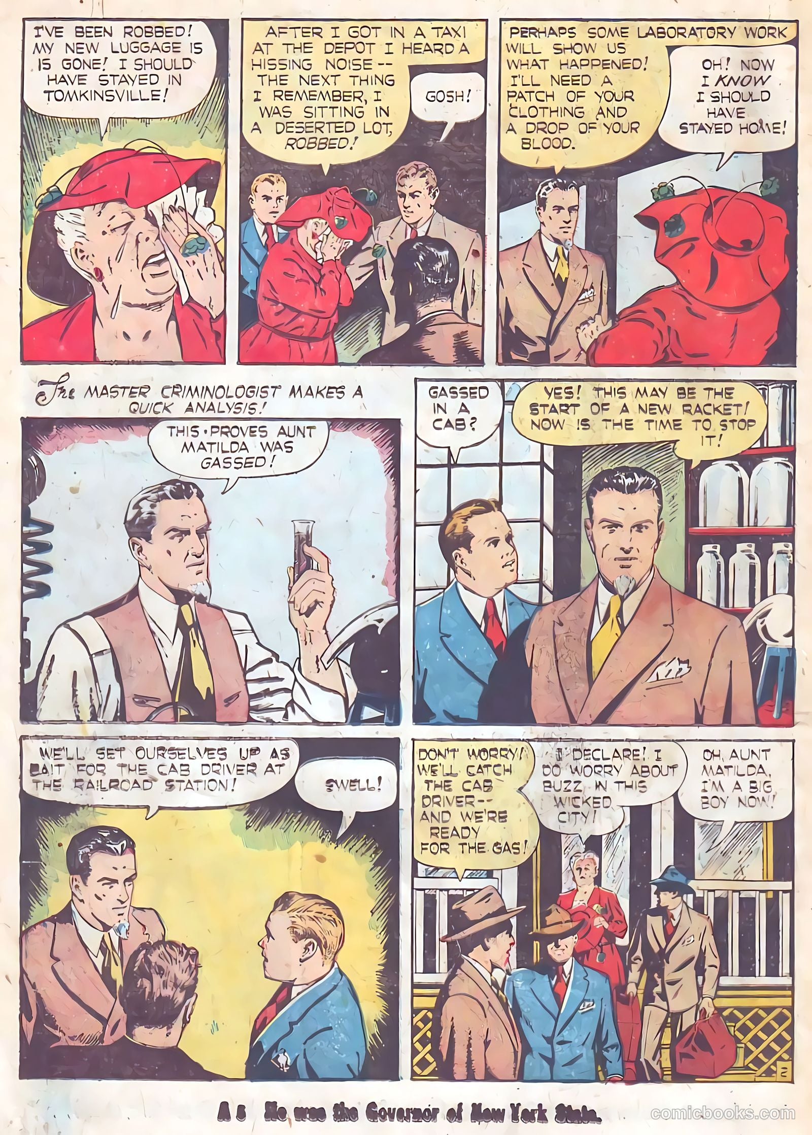 Criminals on the Run #6 (1949) — page 18 of 36
