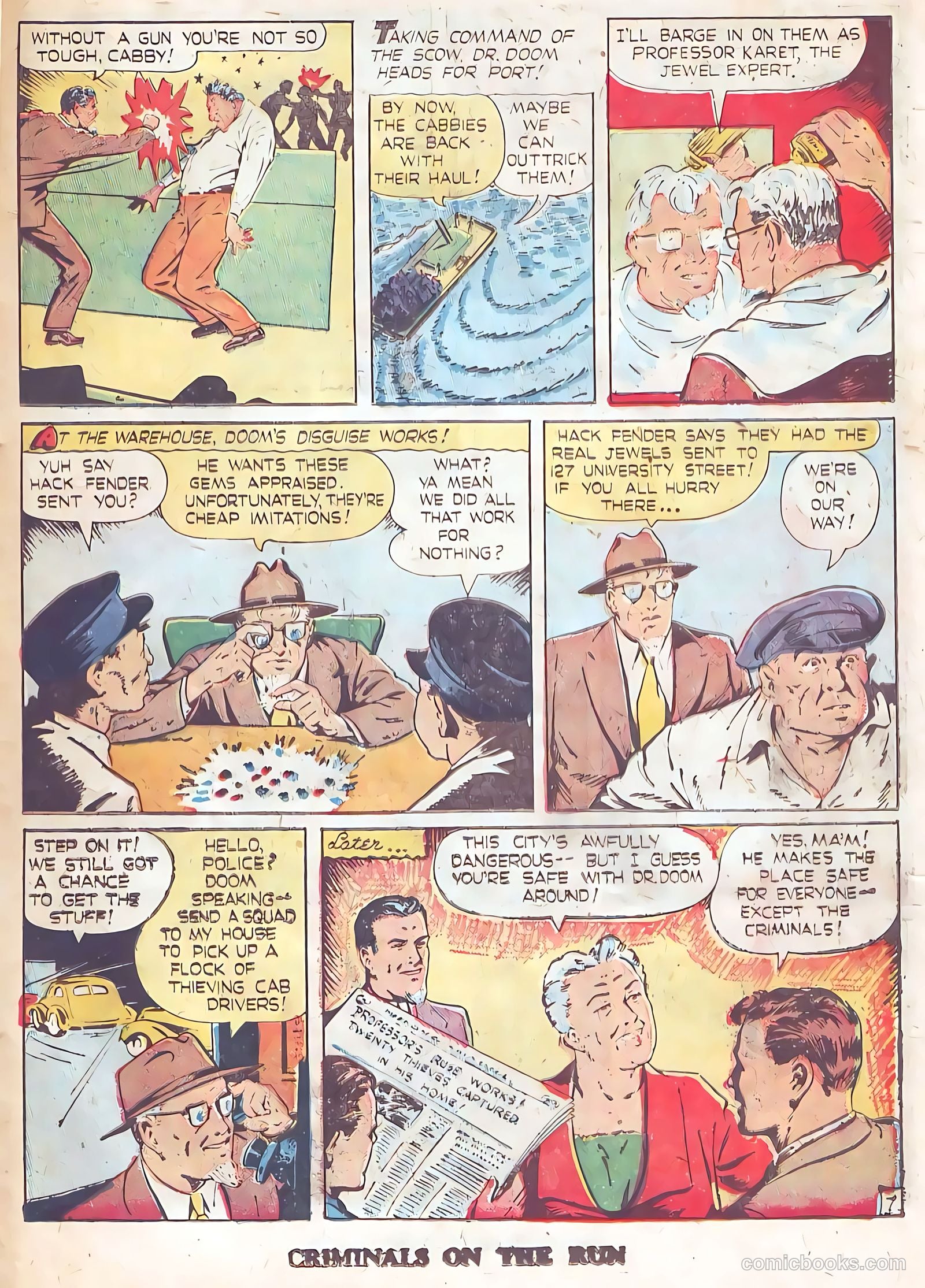 Criminals on the Run #6 (1949) — page 23 of 36