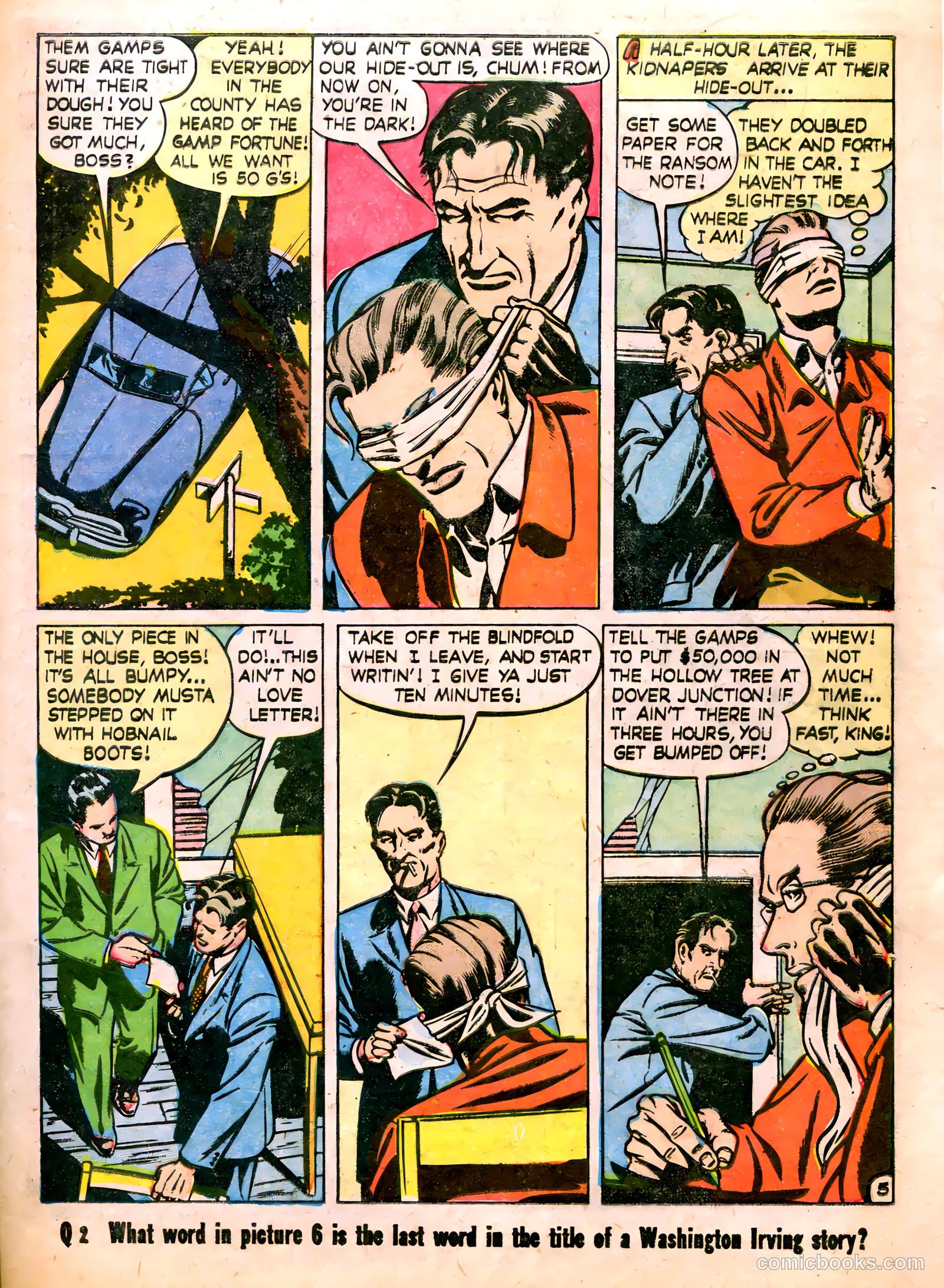 Criminals on the Run #7 (1949) — page 6 of 34