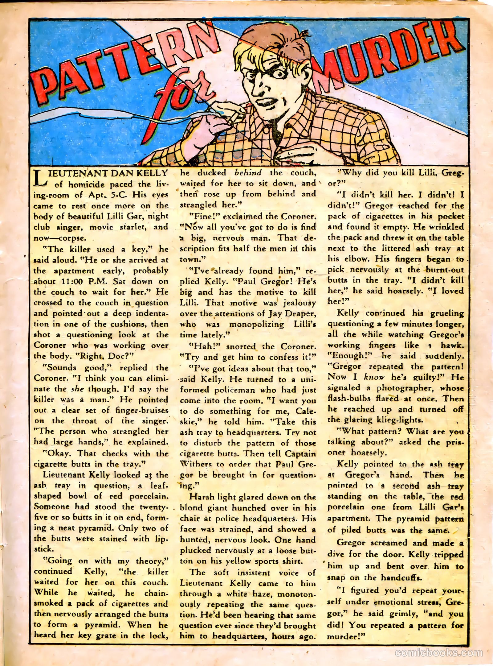 Criminals on the Run #7 (1949) — page 16 of 34