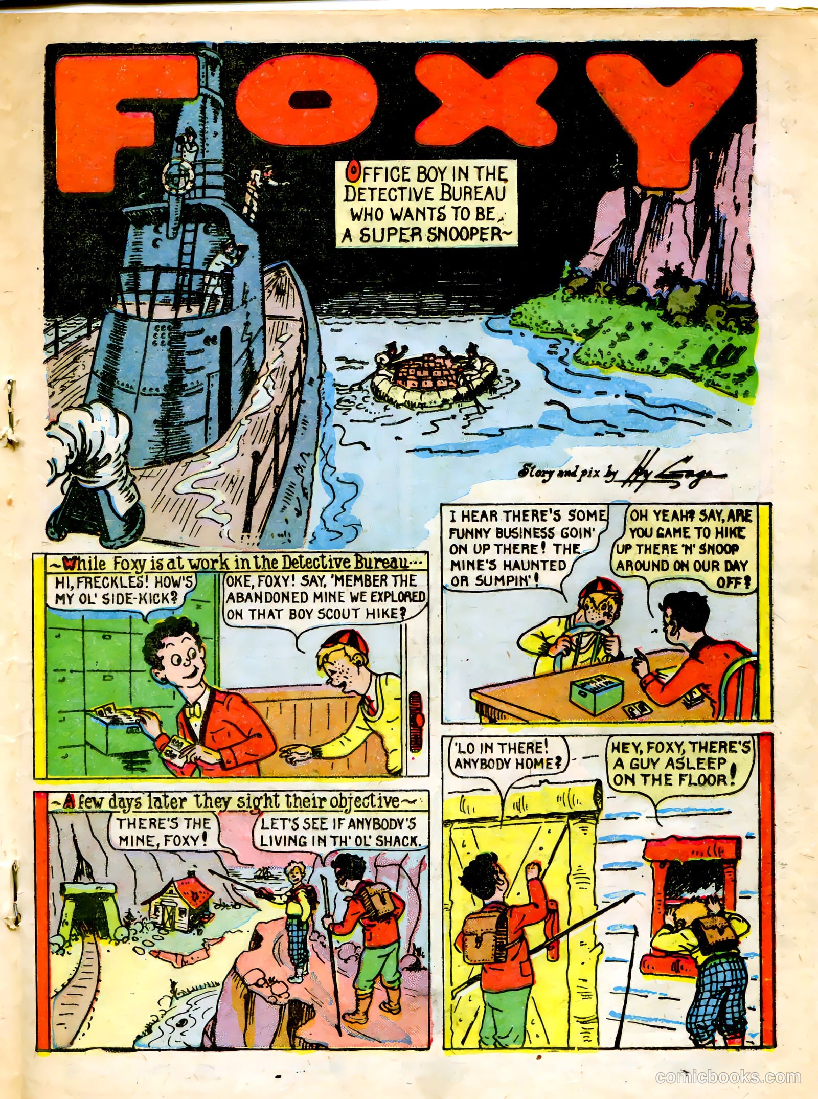 Criminals on the Run #7 (1949) — page 18 of 34