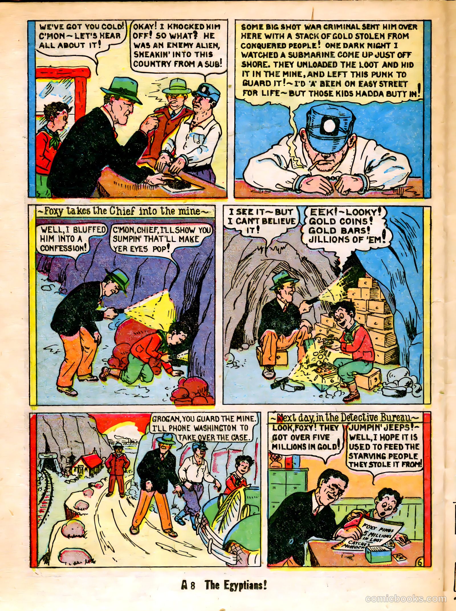 Criminals on the Run #7 (1949) — page 23 of 34