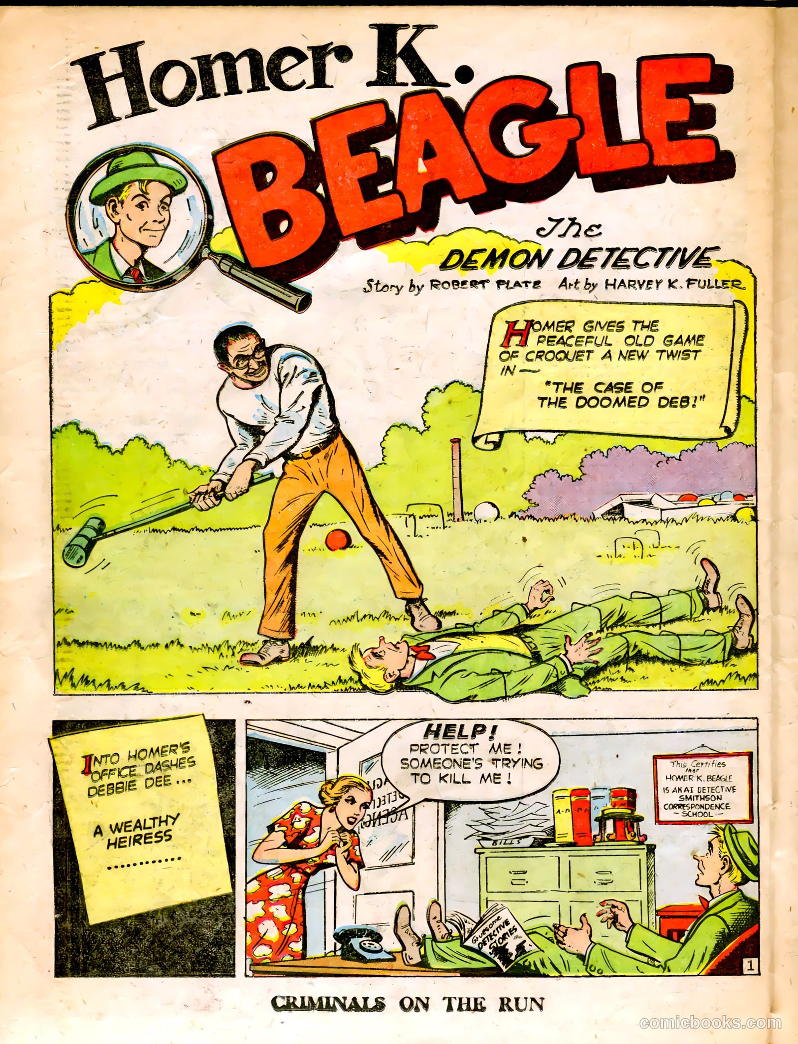 Criminals on the Run #7 (1949) — page 25 of 34