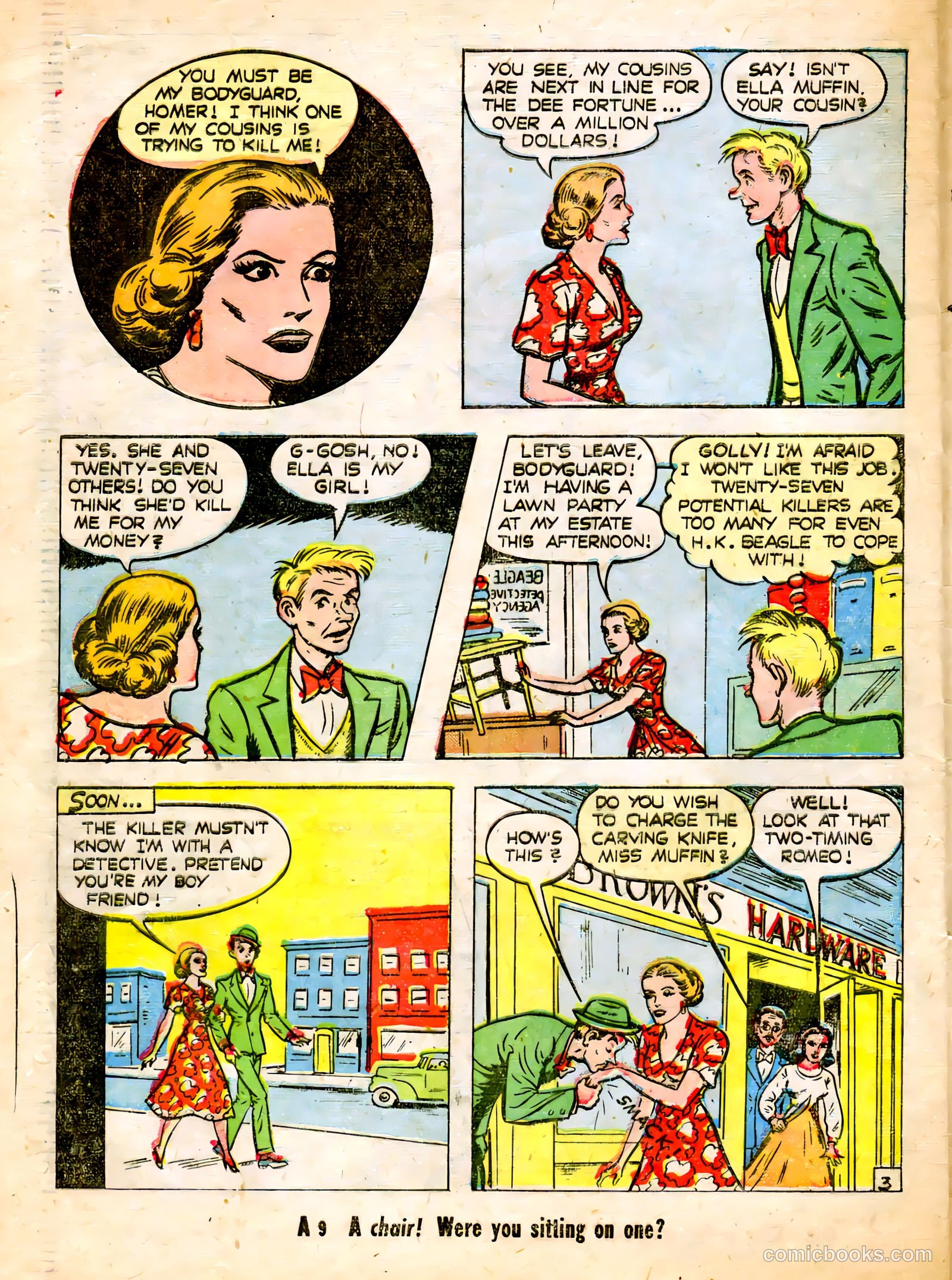 Criminals on the Run #7 (1949) — page 27 of 34