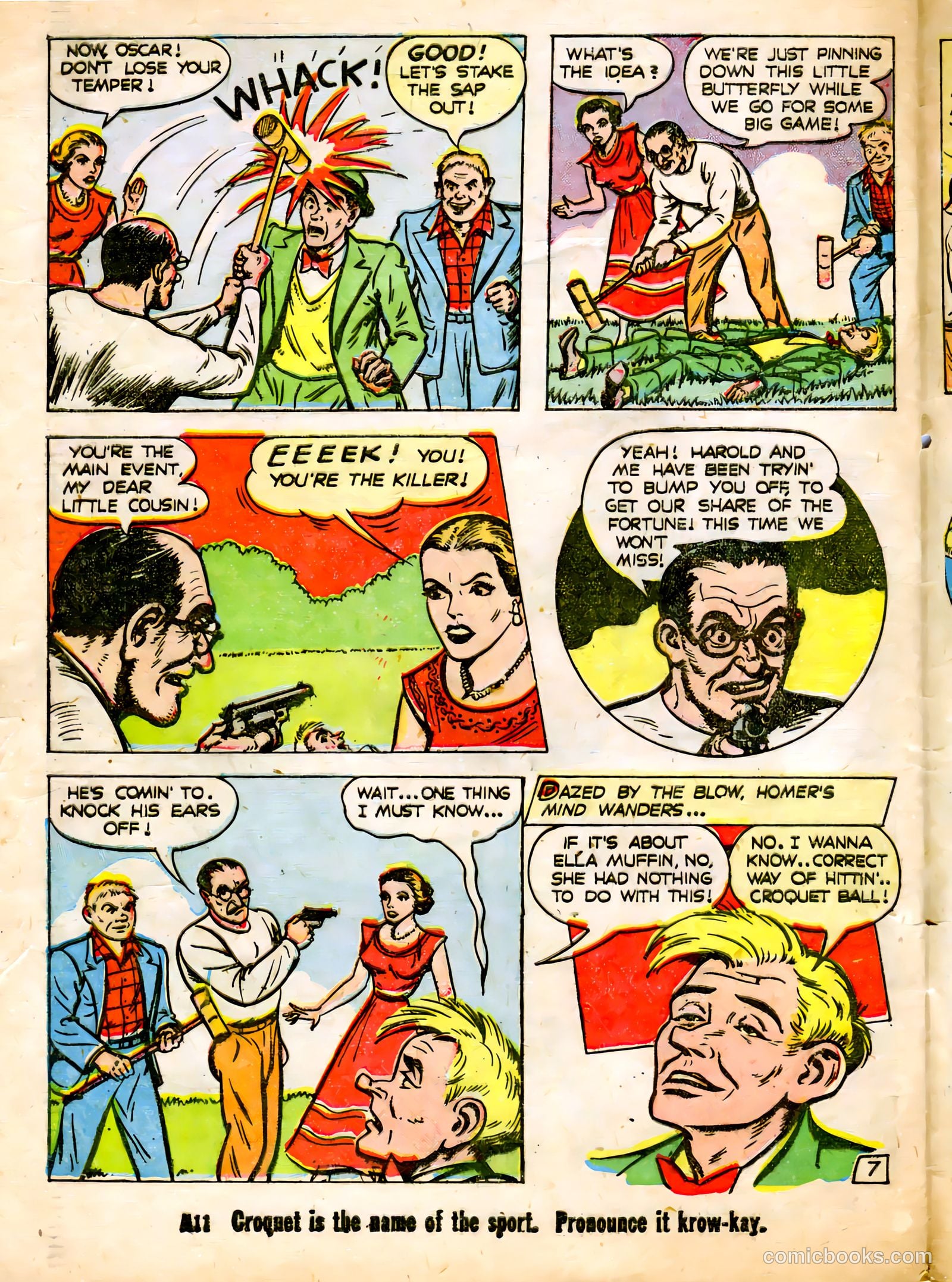 Criminals on the Run #7 (1949) — page 31 of 34