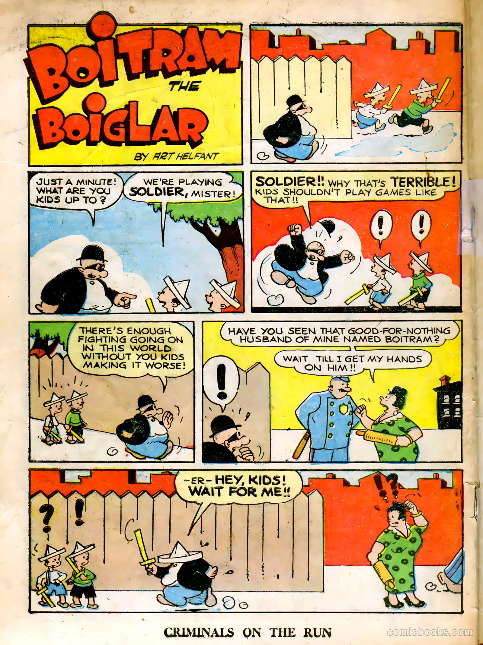 Criminals on the Run #7 (1949) — page 33 of 34